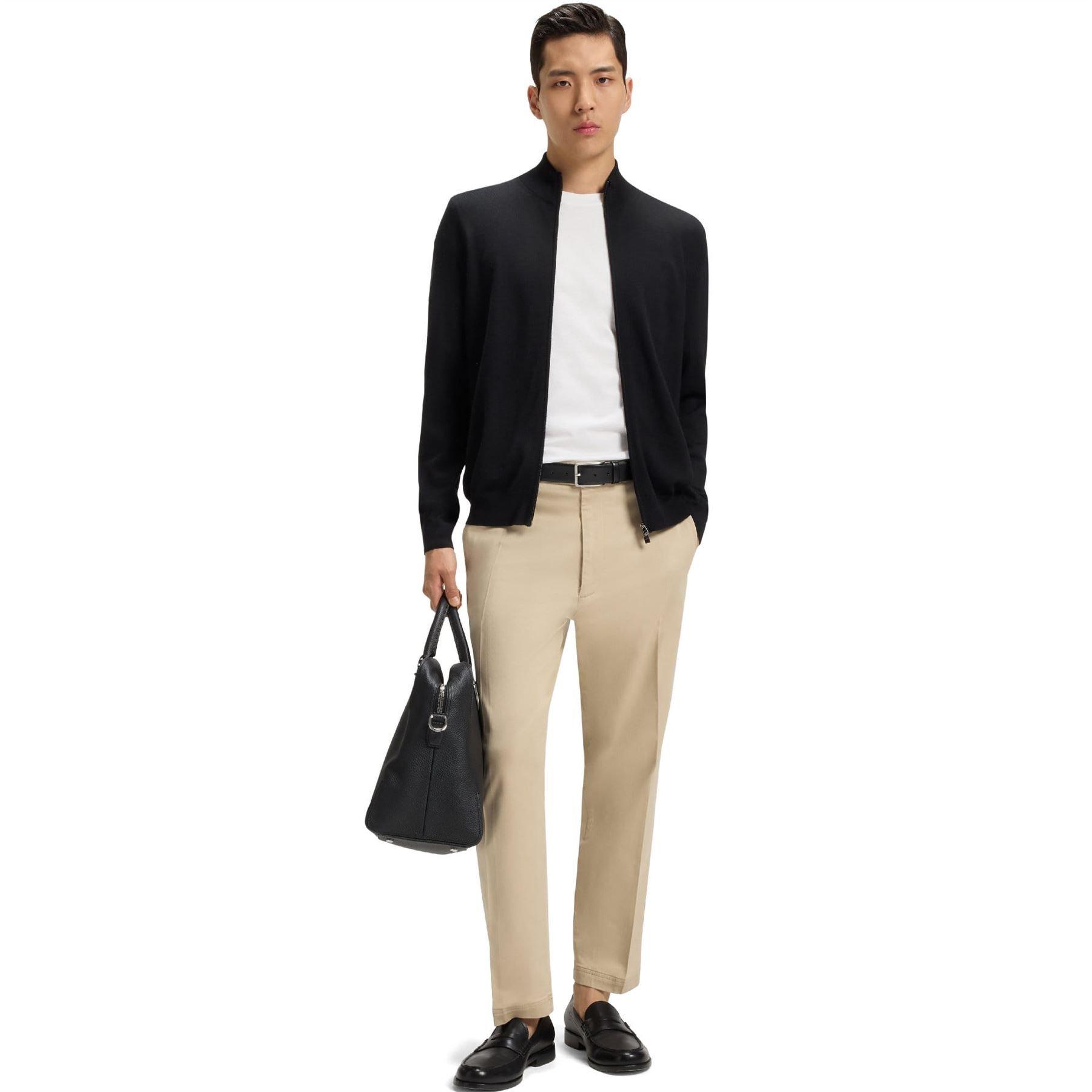 White - Boss - Thompson 02 Cotton Jersey Regular Fit T-Shirt - 4