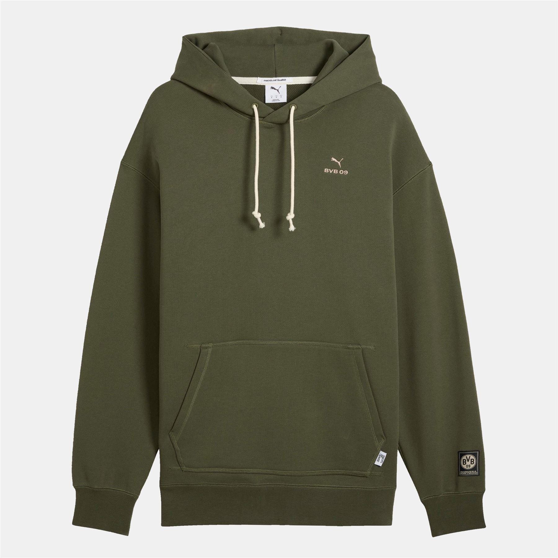 Green - Puma - Borussia Dortmund MMQ Hoodie - 1
