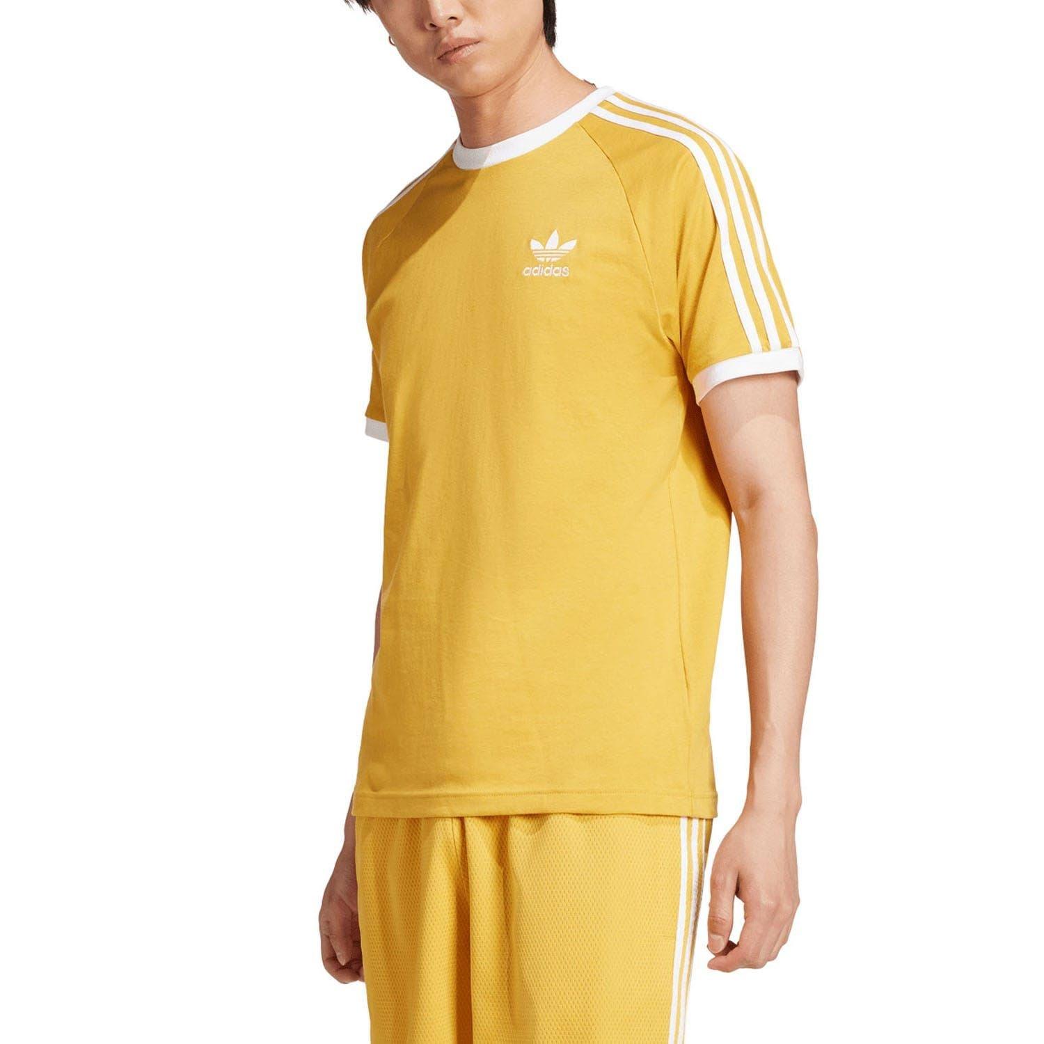 Yellow - adidas Originals - Adicolor Classics 3-Stripes T-Shirt - 4