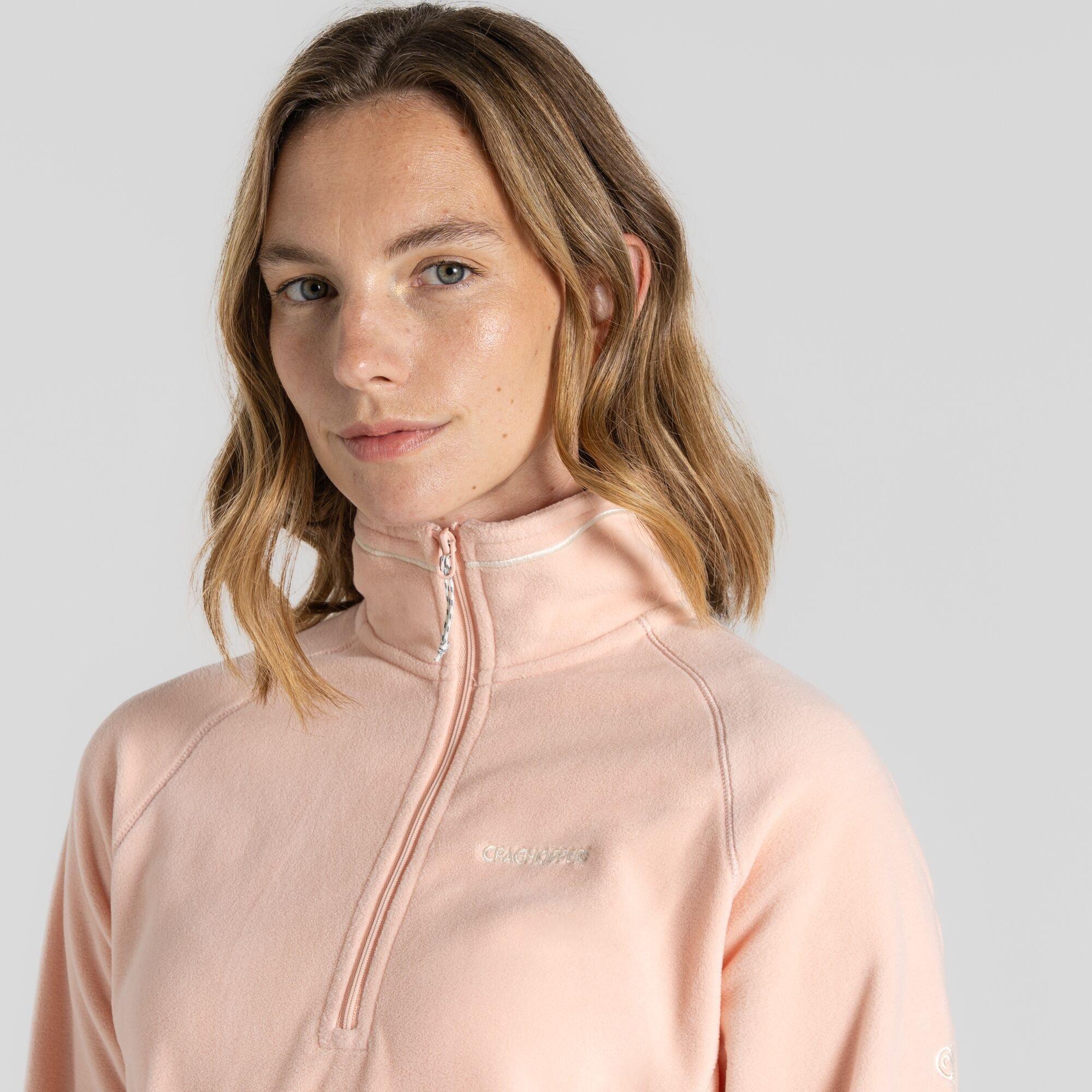 Pink Peach - Craghoppers - Women's Miska Quarter-Zip Fleece - 4
