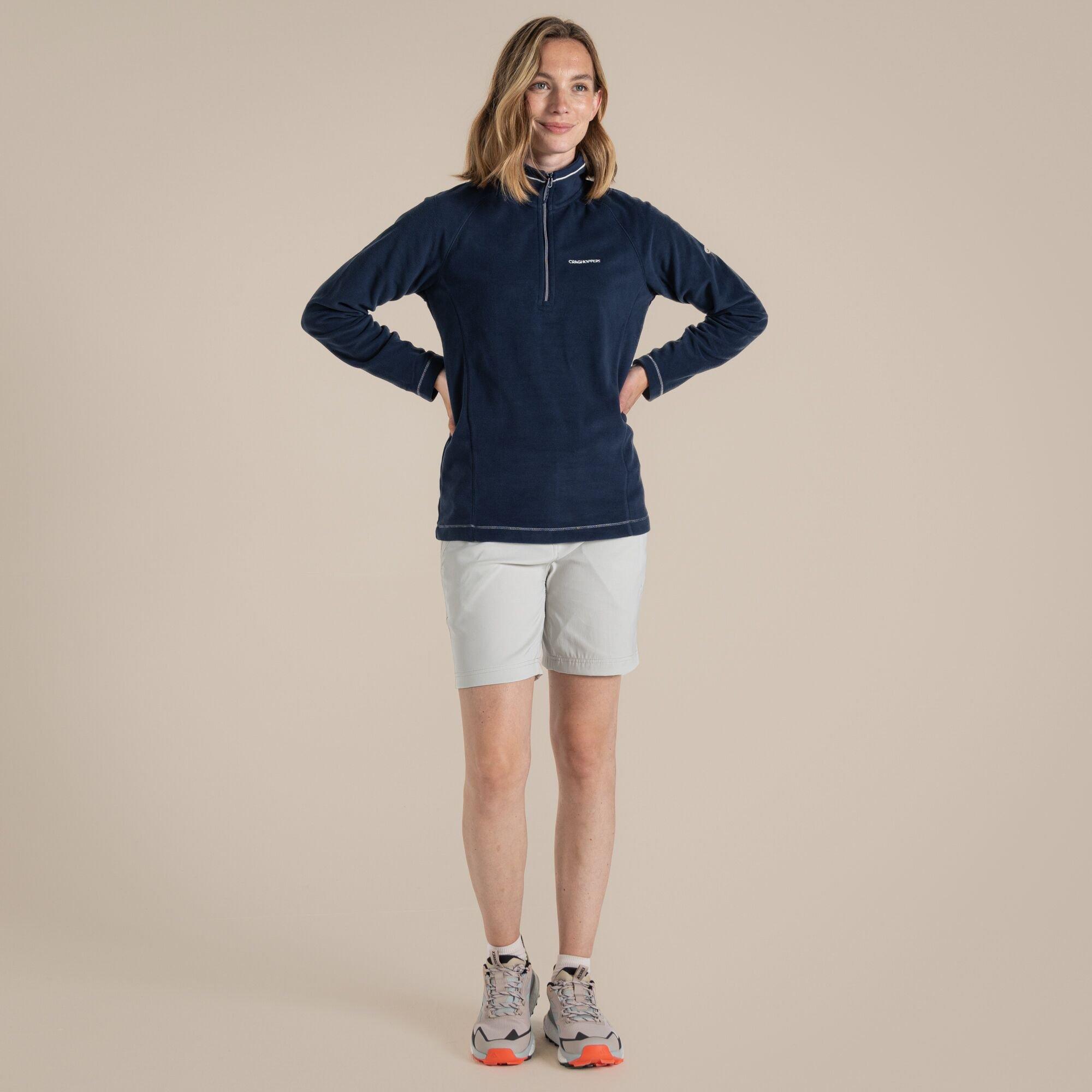 Blue Navy - Craghoppers - Womens Miska VI Lightweight Half Zip Fleece - 3