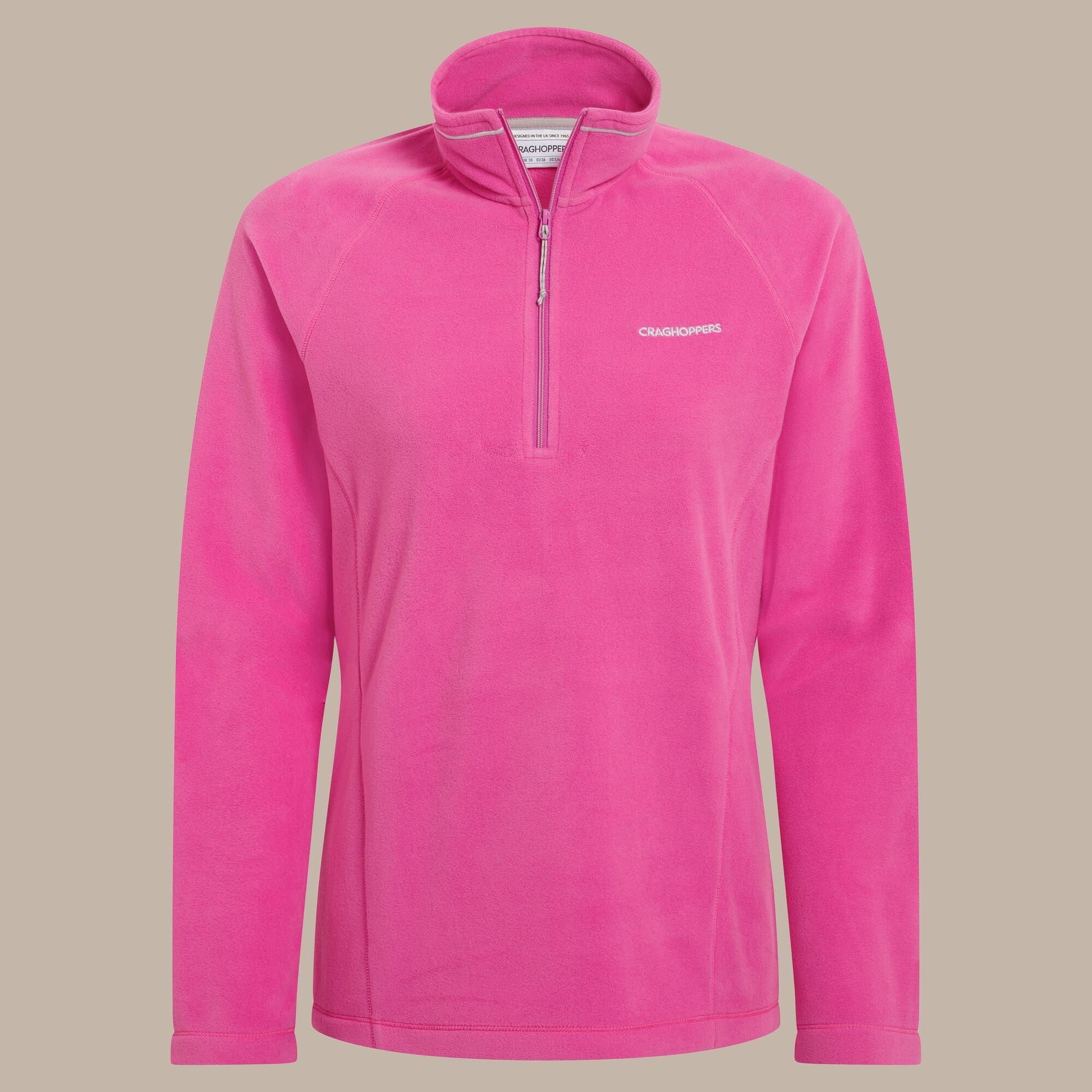Craghoppers Women's Miska Vi Half Zip - Damask Rose - 22
