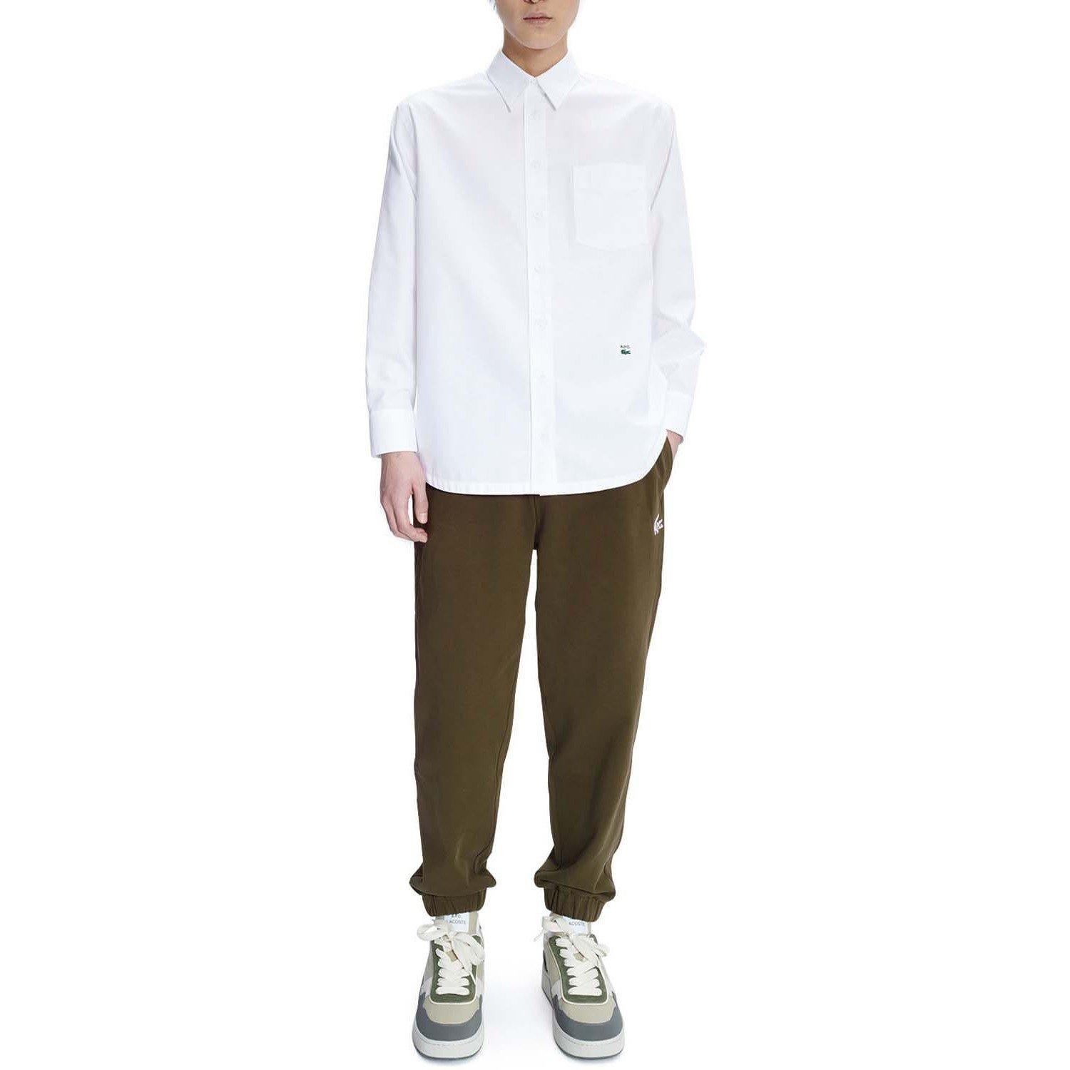 White - Lacoste - x A.P.C. Relaxed Fit Cotton Shirt - 3
