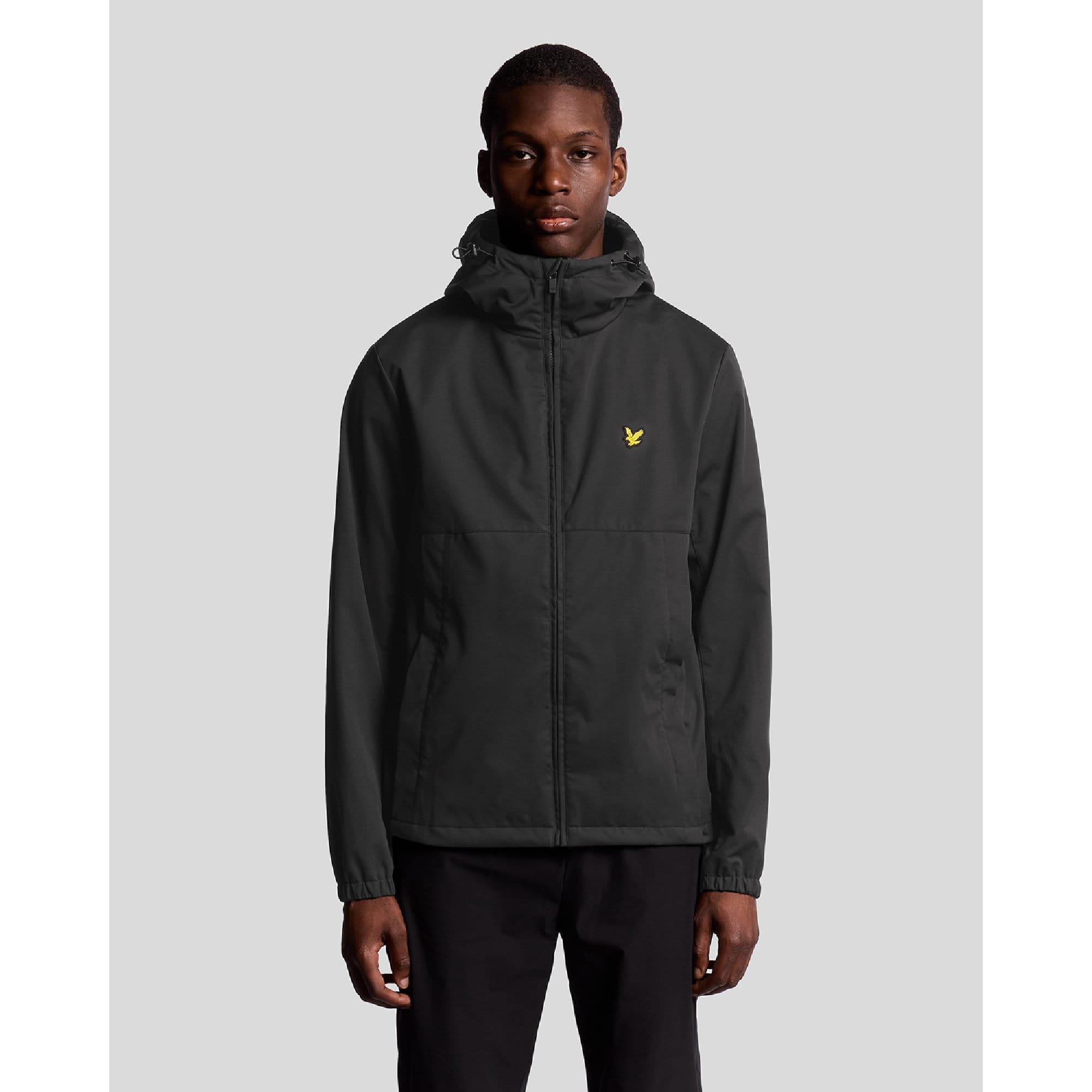 Black - Lyle and Scott - Sports Windbreaker Full Zip Up Jacket - 1
