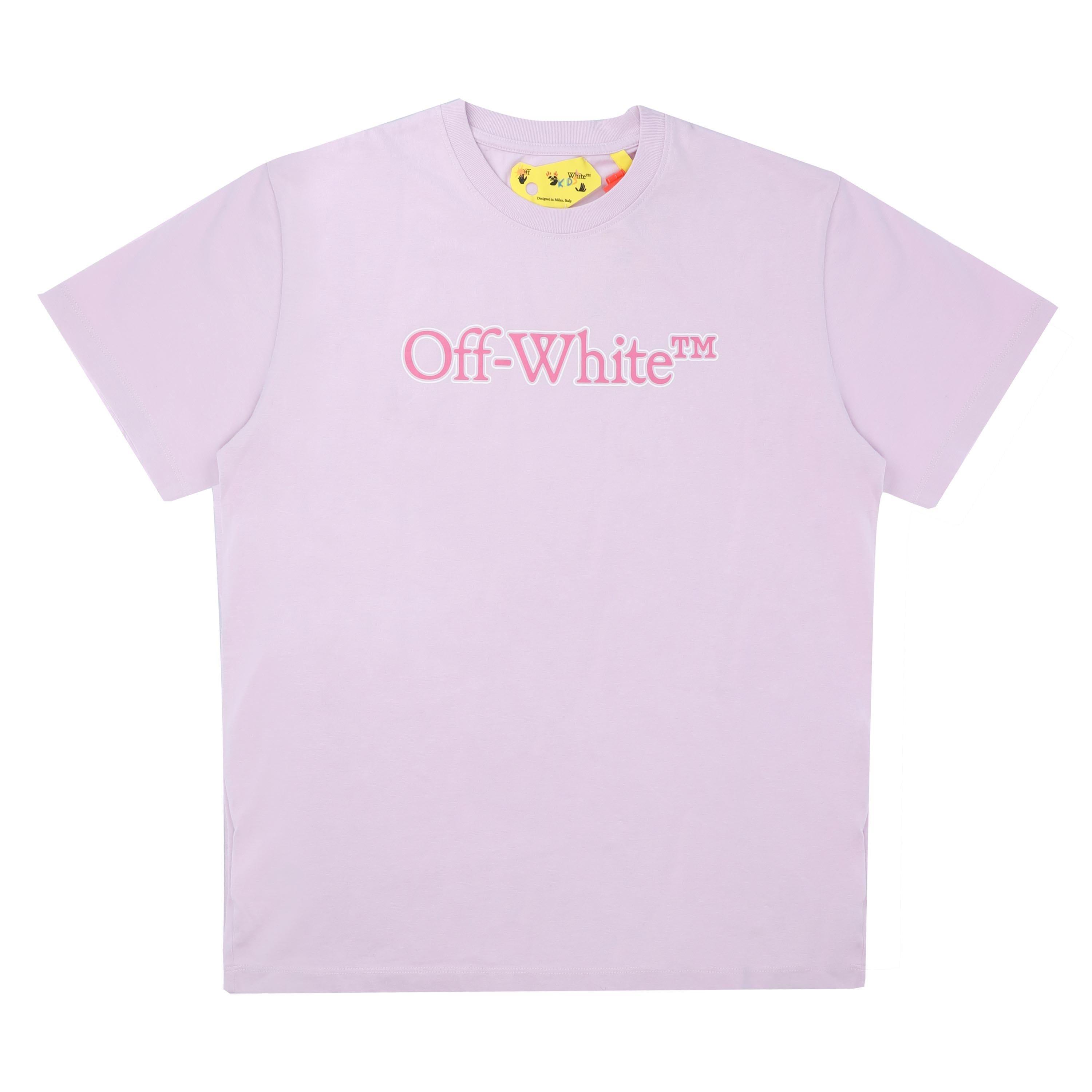Lilac - Off White - Big Bookish T-Shirt - 1