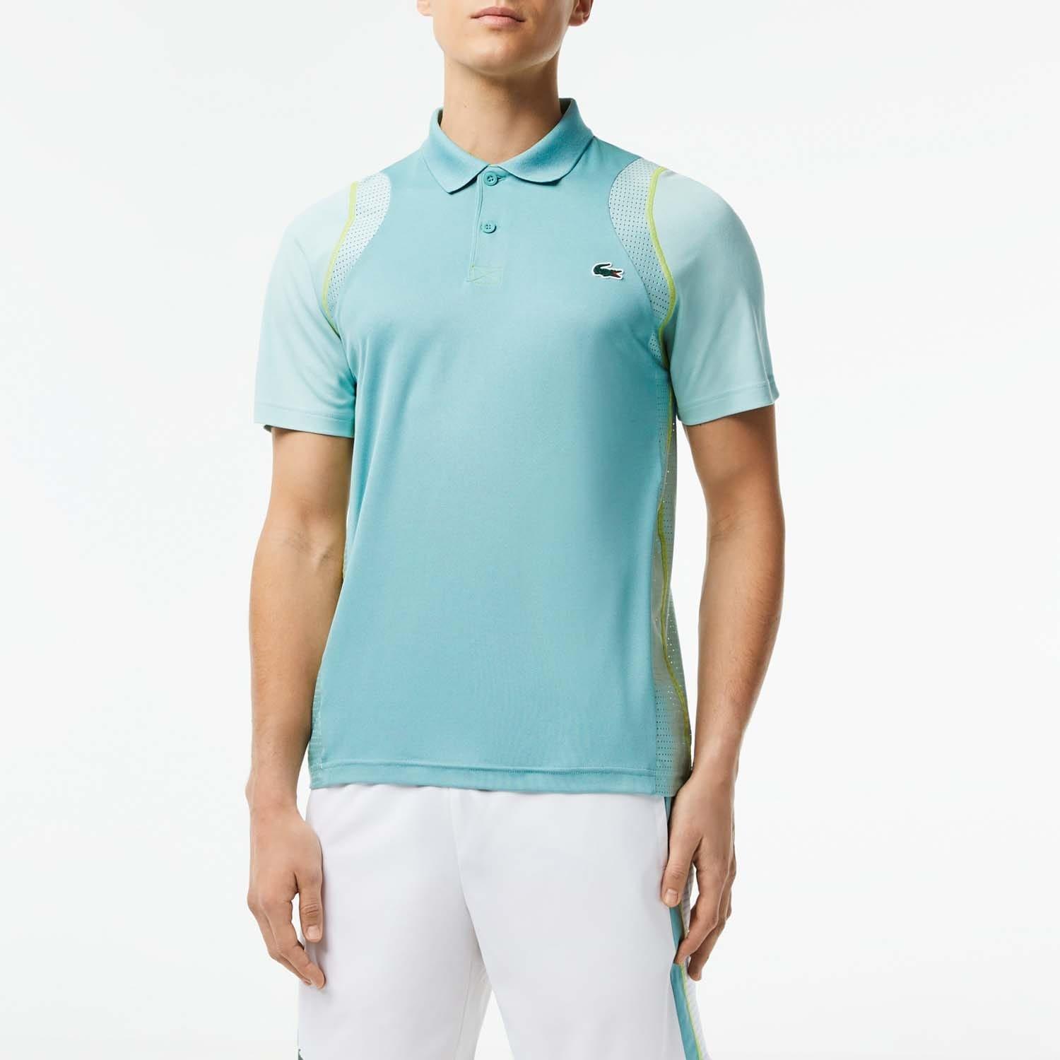 Multi Colour - Lacoste - Tennis Recycled Polyester Polo Shirt - 3