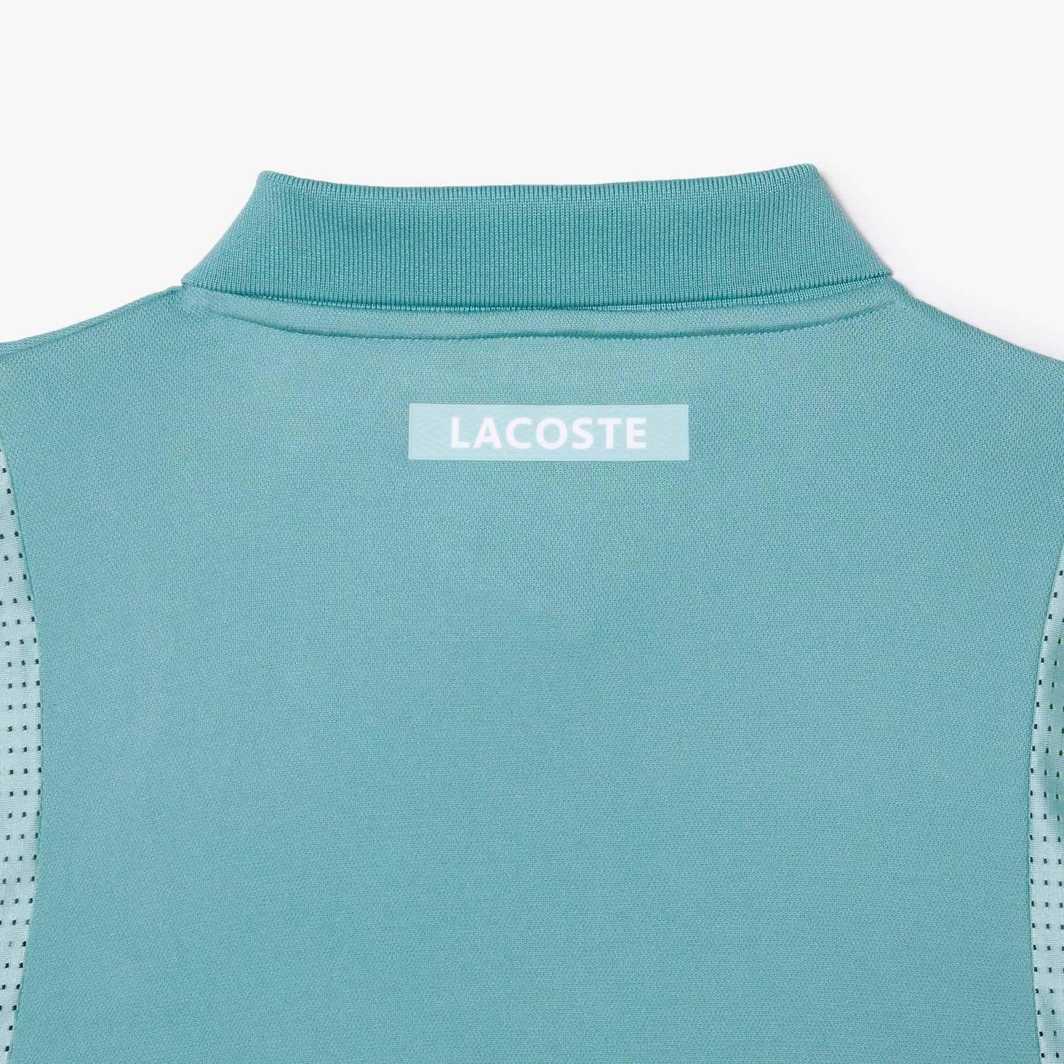 Multi Colour - Lacoste - Tennis Recycled Polyester Polo Shirt - 5