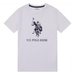 US Polo Assn Mickey Mouse-print polo shirt