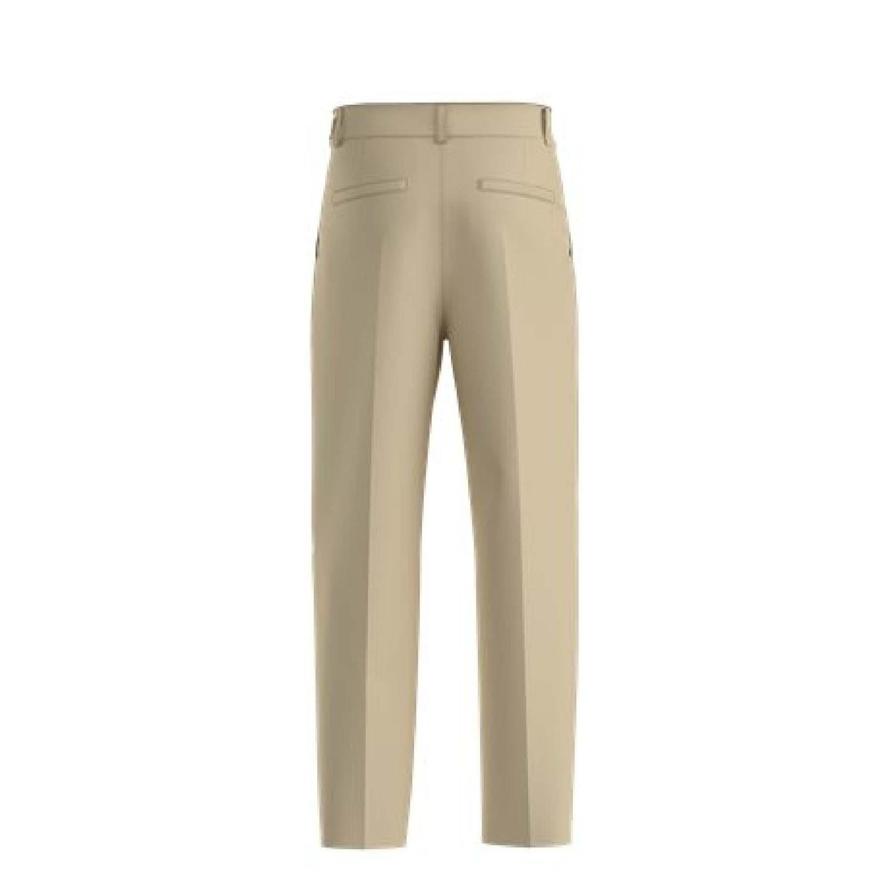 Beige - Hugo - Renar252 Relaxed Fit Trousers - 2
