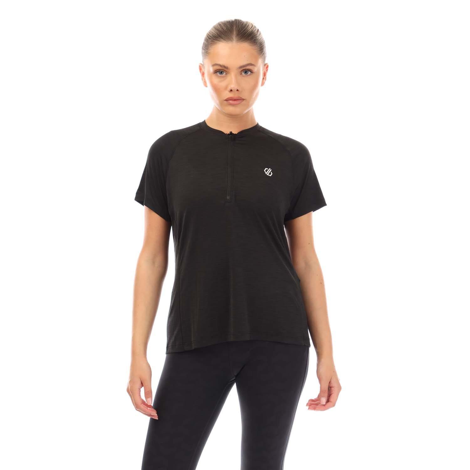 Black - Dare 2b - Outdare III Reflective Cycling Jersey - 1