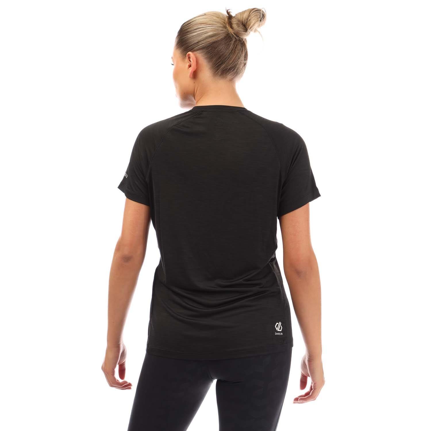 Black - Dare 2b - Outdare III Reflective Cycling Jersey - 2