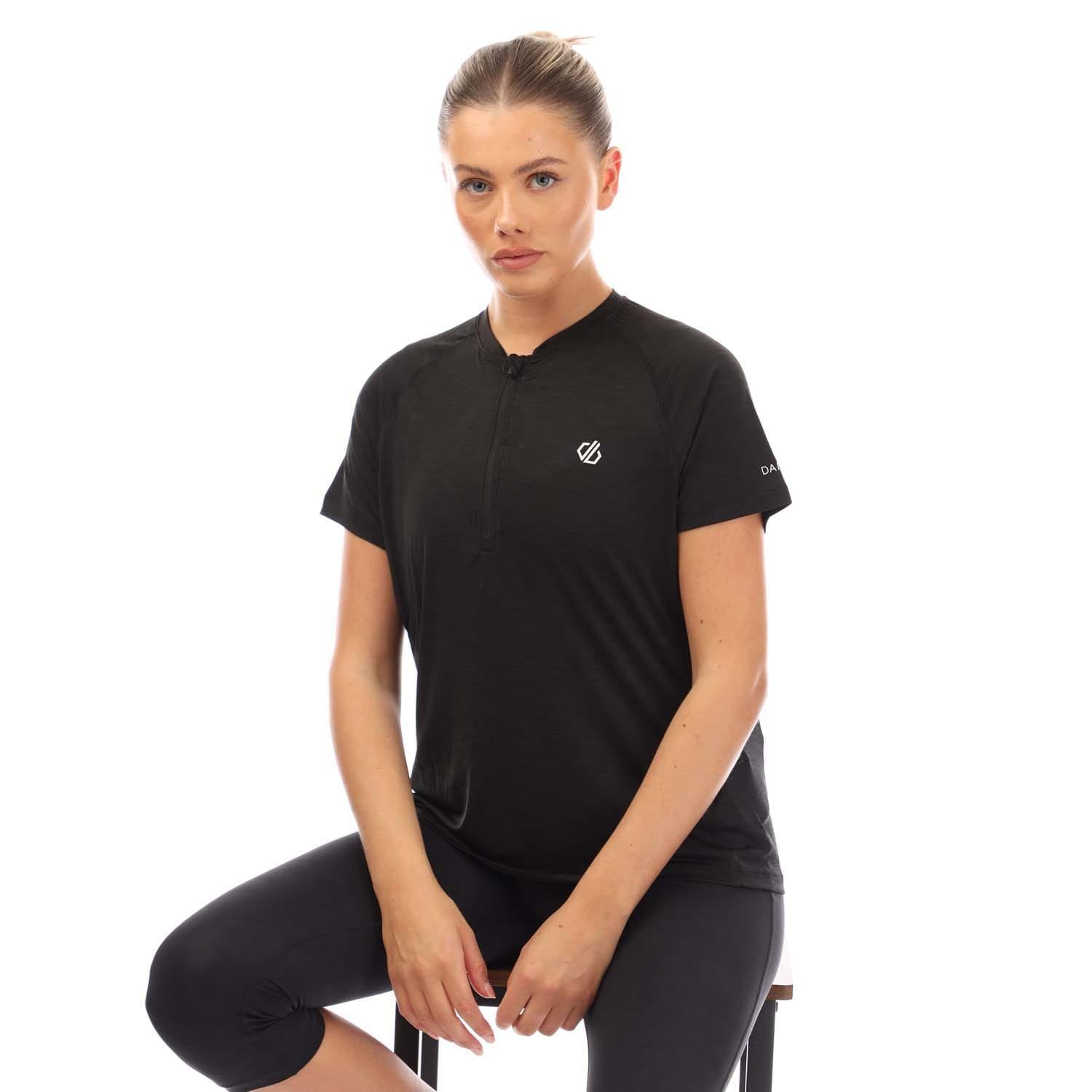 Black - Dare 2b - Outdare III Reflective Cycling Jersey - 4