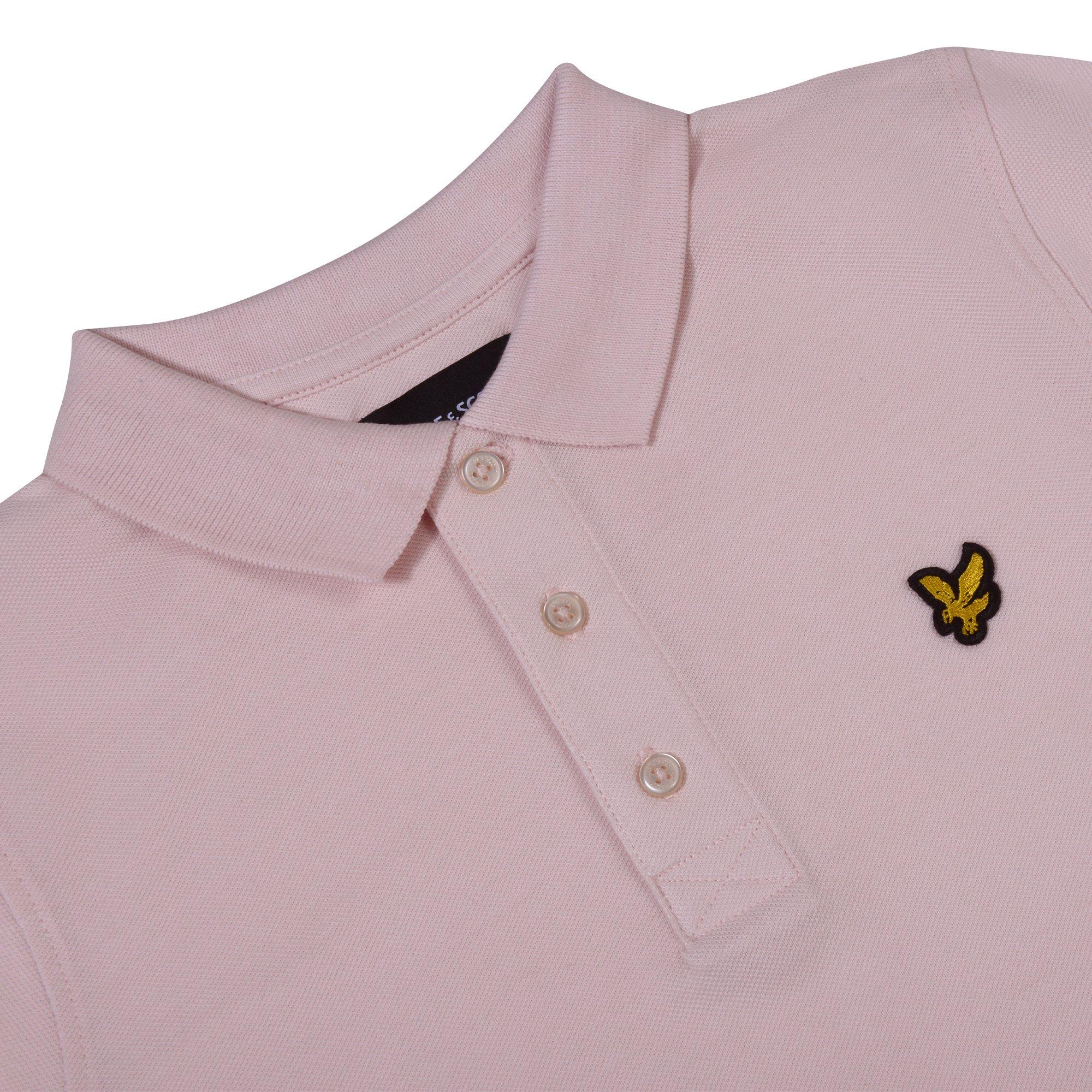 Pink lyle and scott polo best sale