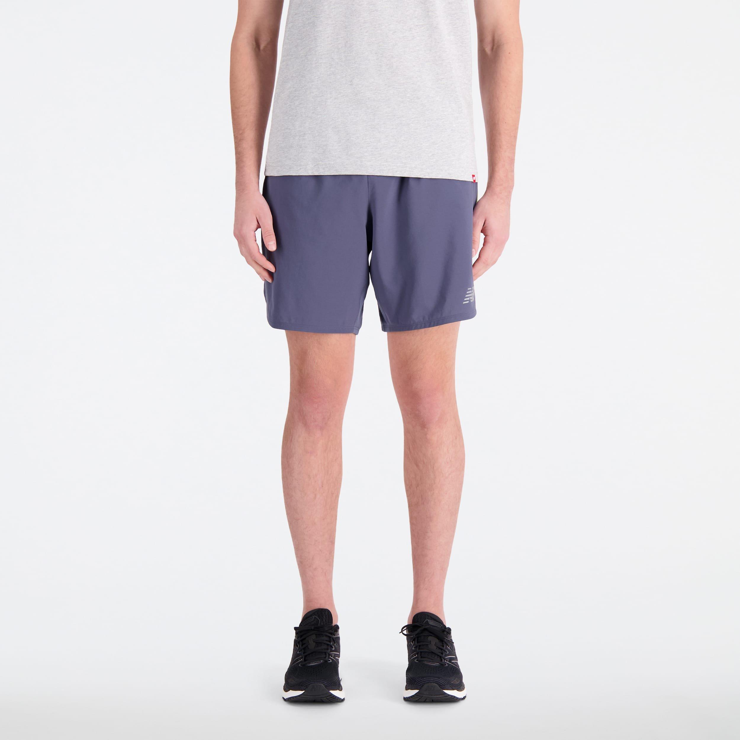 Purple - New Balance - Impact Run 7 Inch Shorts - 2