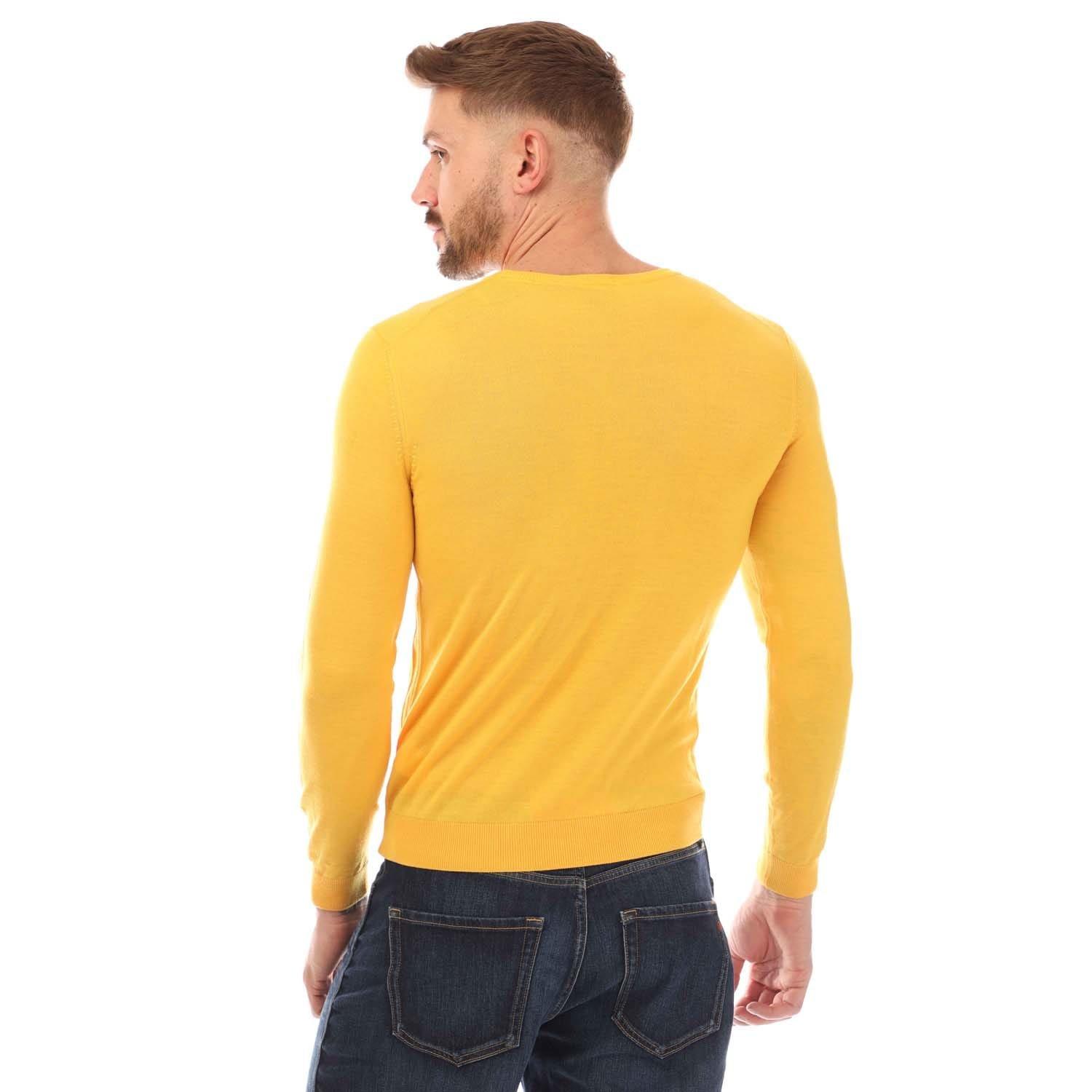 Yellow - Boss - Leno-P Sweater - 2