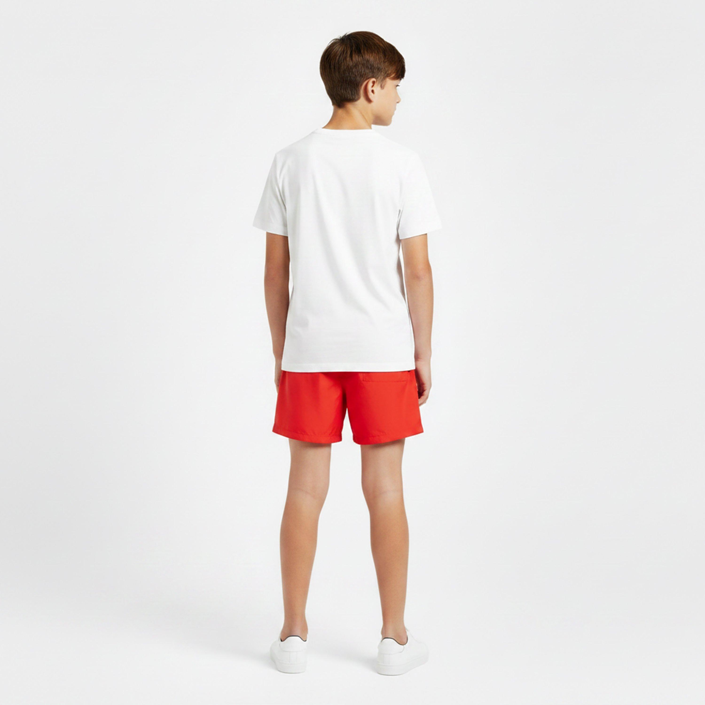 Red - Calvin Klein - Kids' Swim Shorts - 4