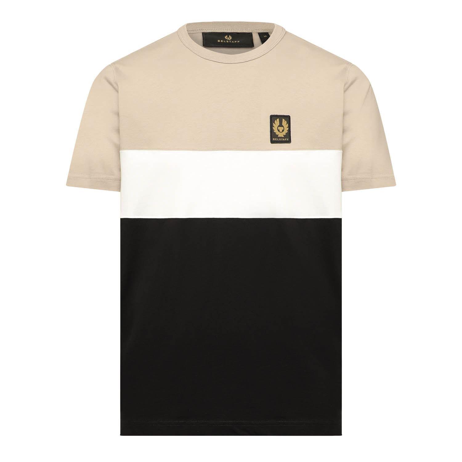 White - Belstaff - Colour Block T-Shirt - 1