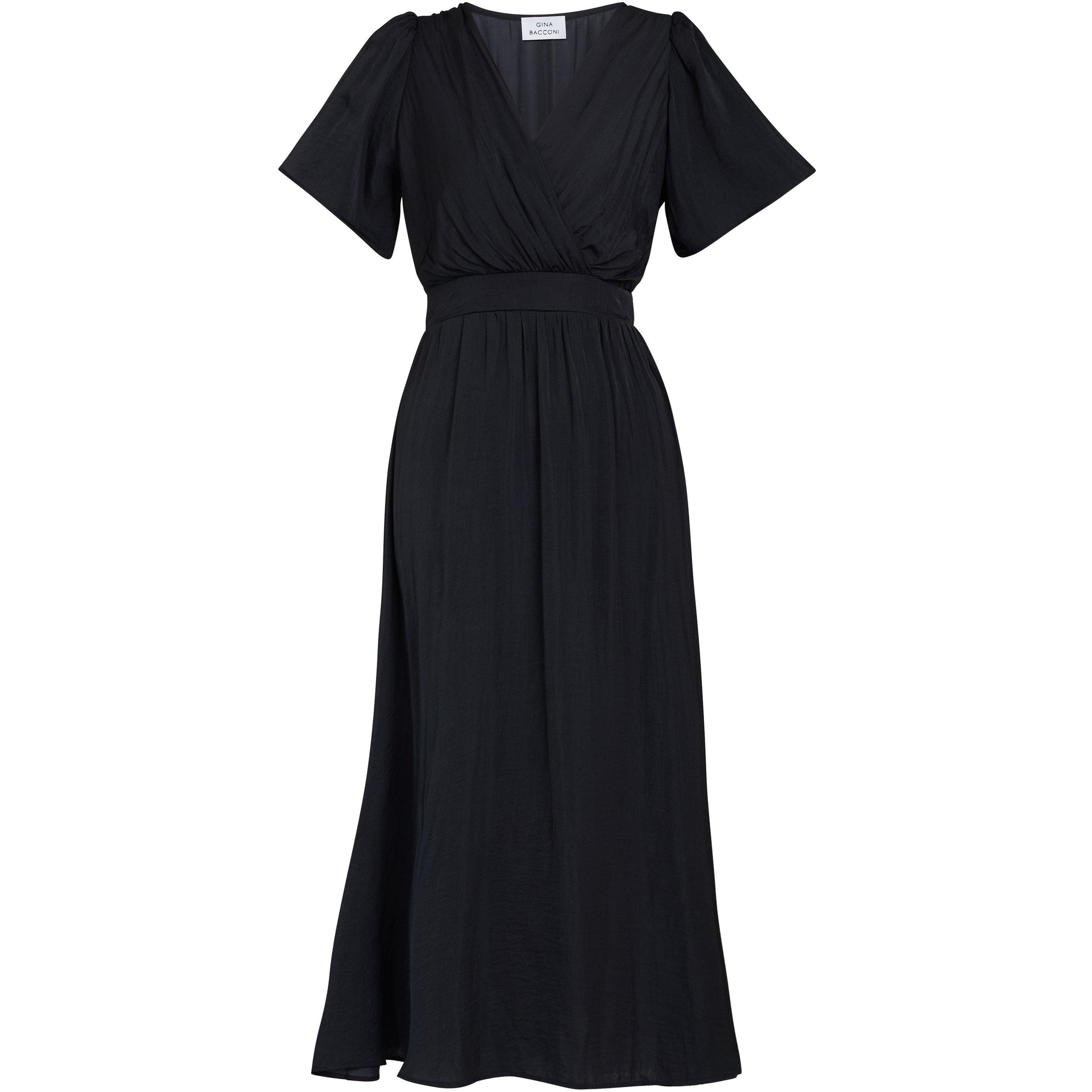 Lime - Gina Bacconi - Carole Flowing V-Neck Dress - 4