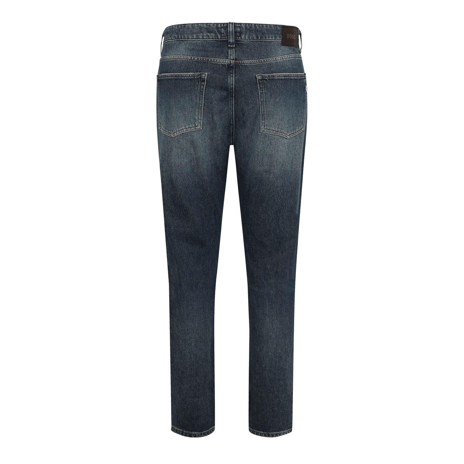 Navy - Boss - H-Delaware Slim-Fit Jeans - 2