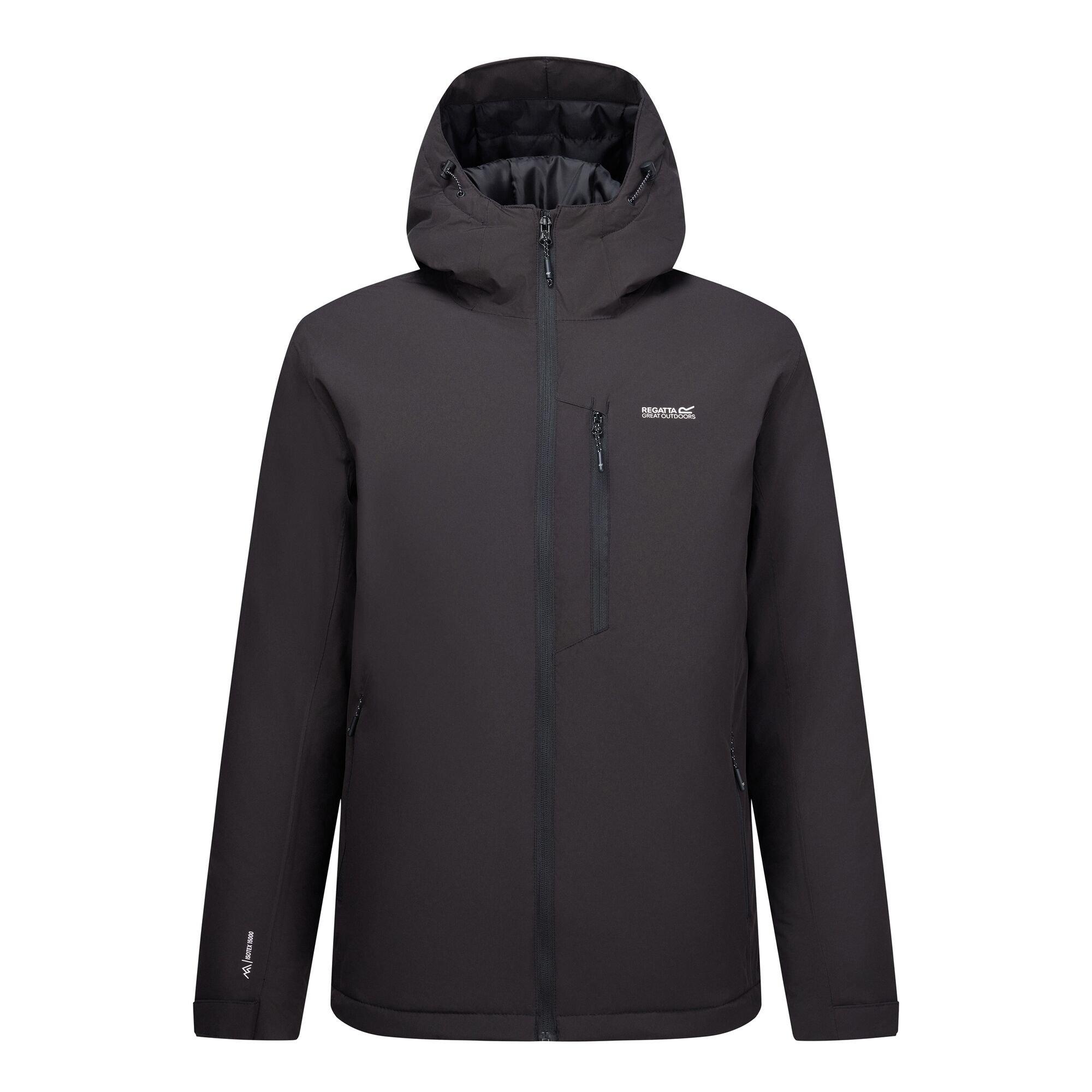 Black - Regatta - Mens Allston Waterproof Jacket - 9