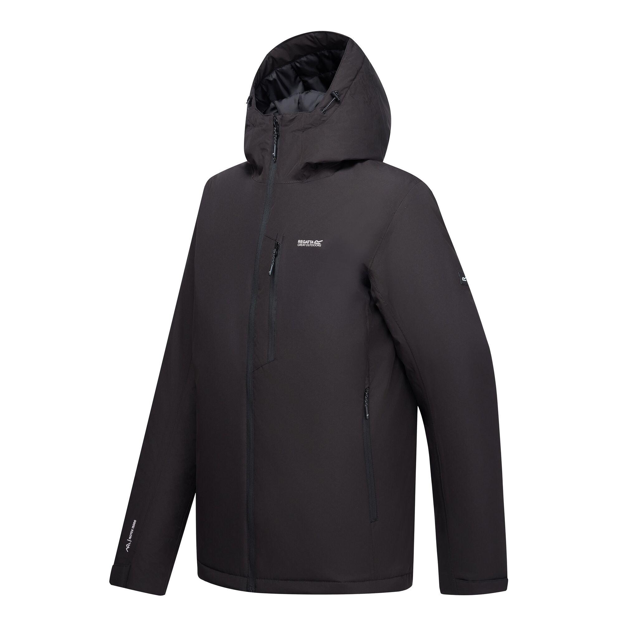Black - Regatta - Mens Allston Waterproof Jacket - 10