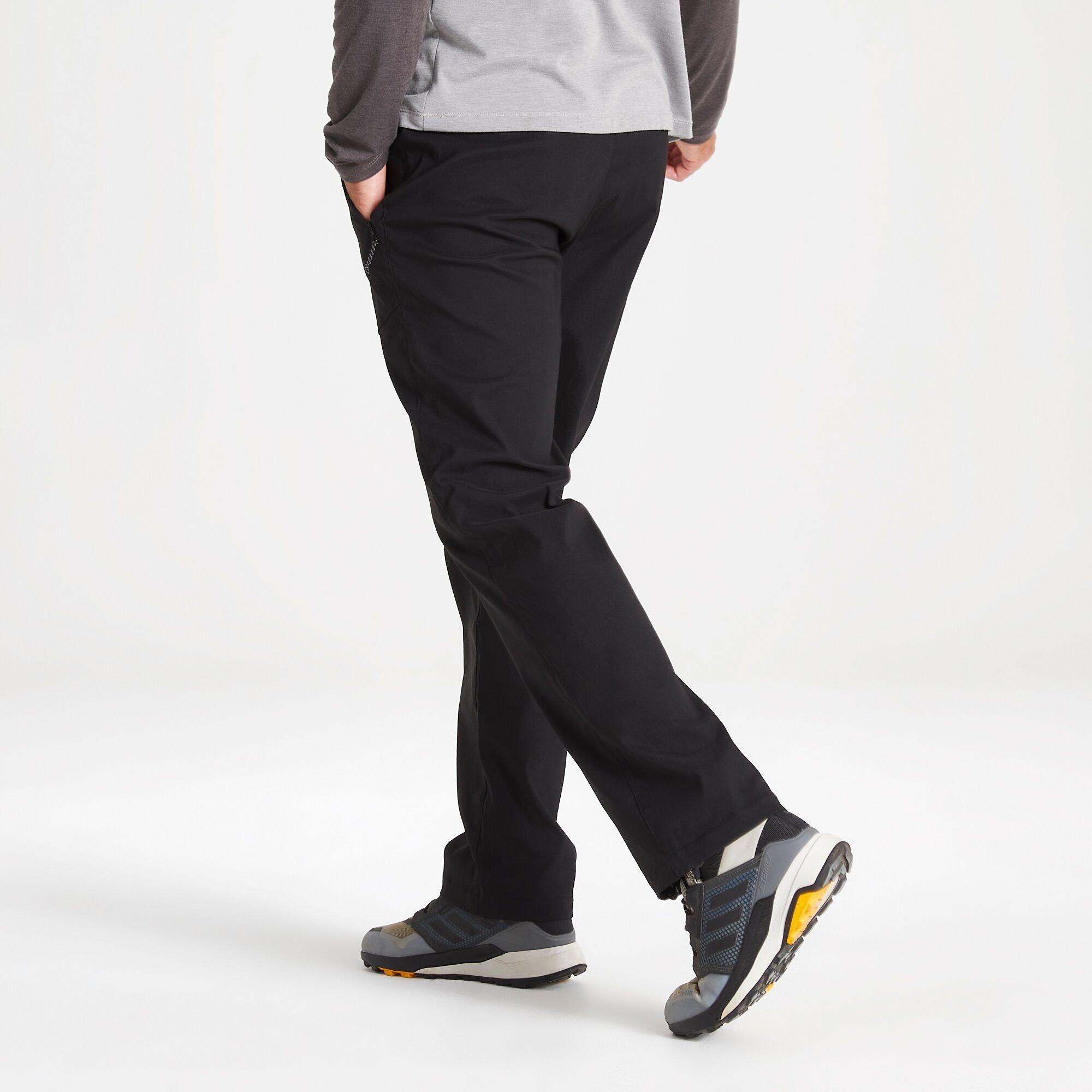 Craghoppers Men's Kiwi Pro Walking Trousers - Black - 40R