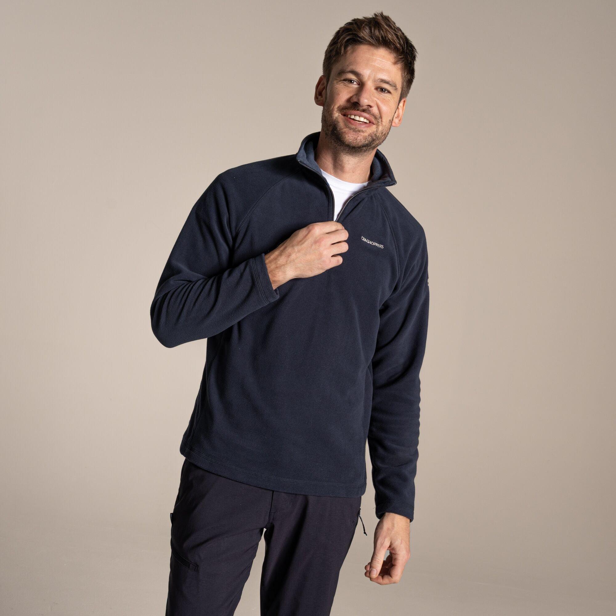 Dknavy/Bnvym - Craghoppers - Mens Corey VI Quick-Drying Half Zip Fleece - 3