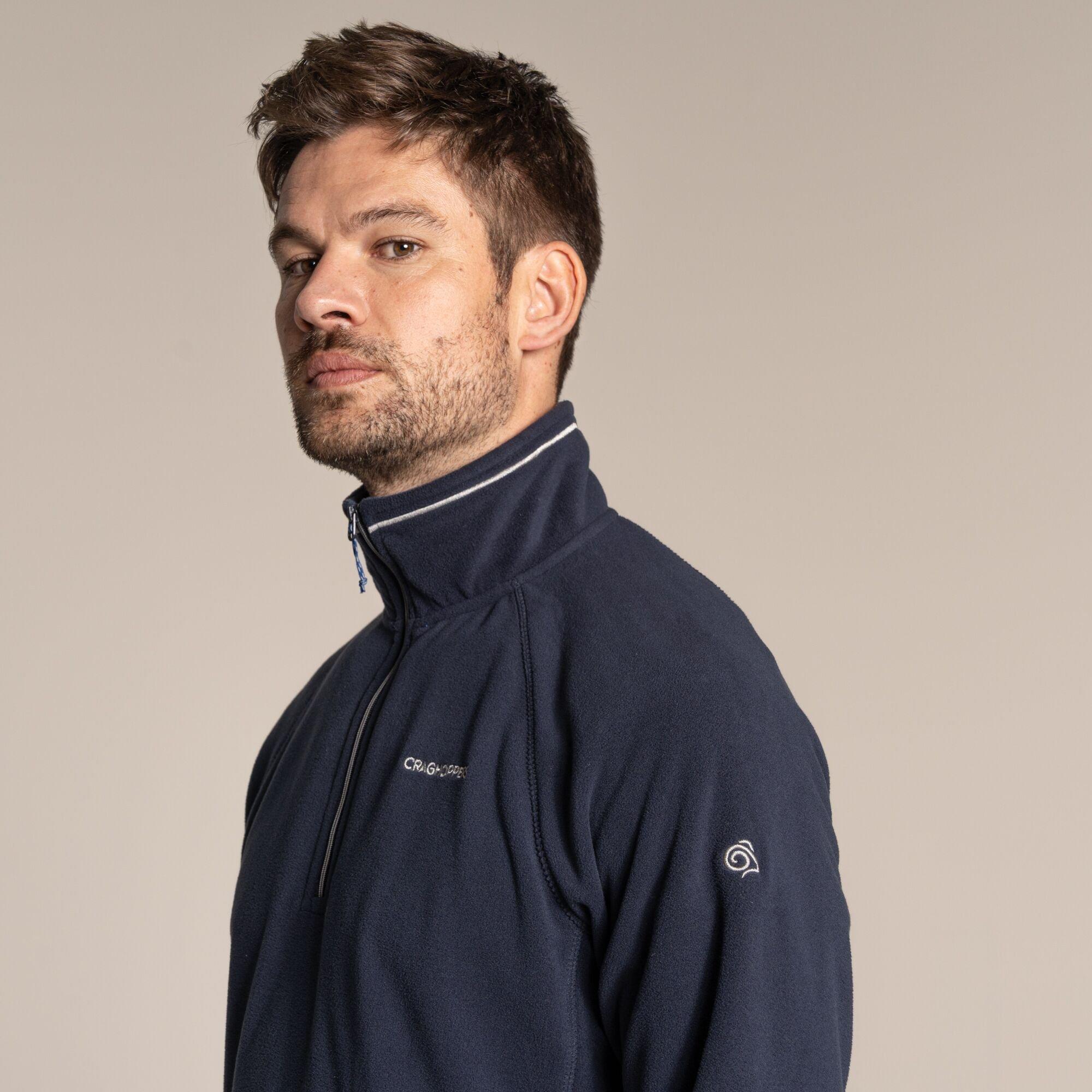 Dknavy/Bnvym - Craghoppers - Mens Corey VI Quick-Drying Half Zip Fleece - 5