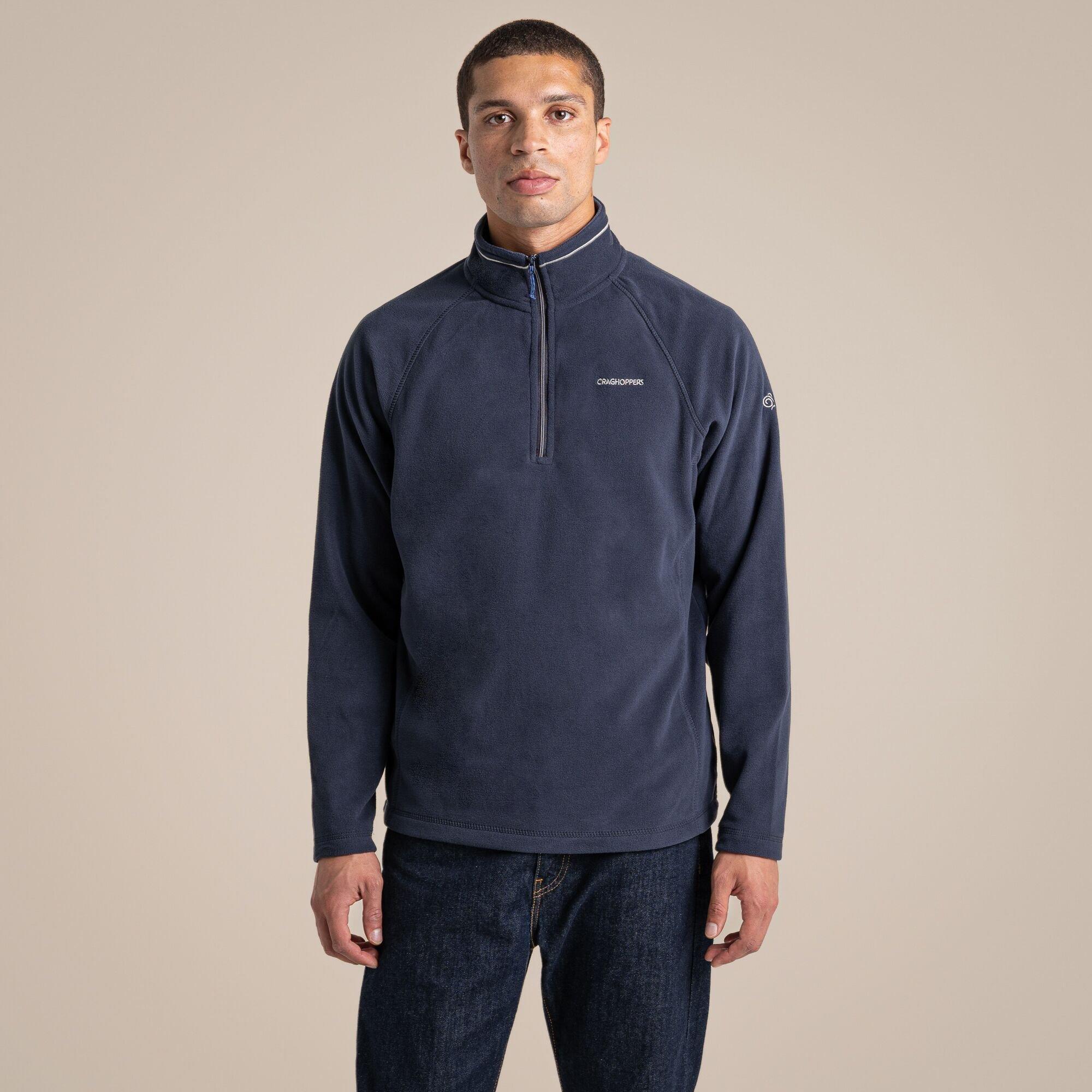 Dknavy/Bnvym - Craghoppers - Mens Corey VI Quick-Drying Half Zip Fleece - 6