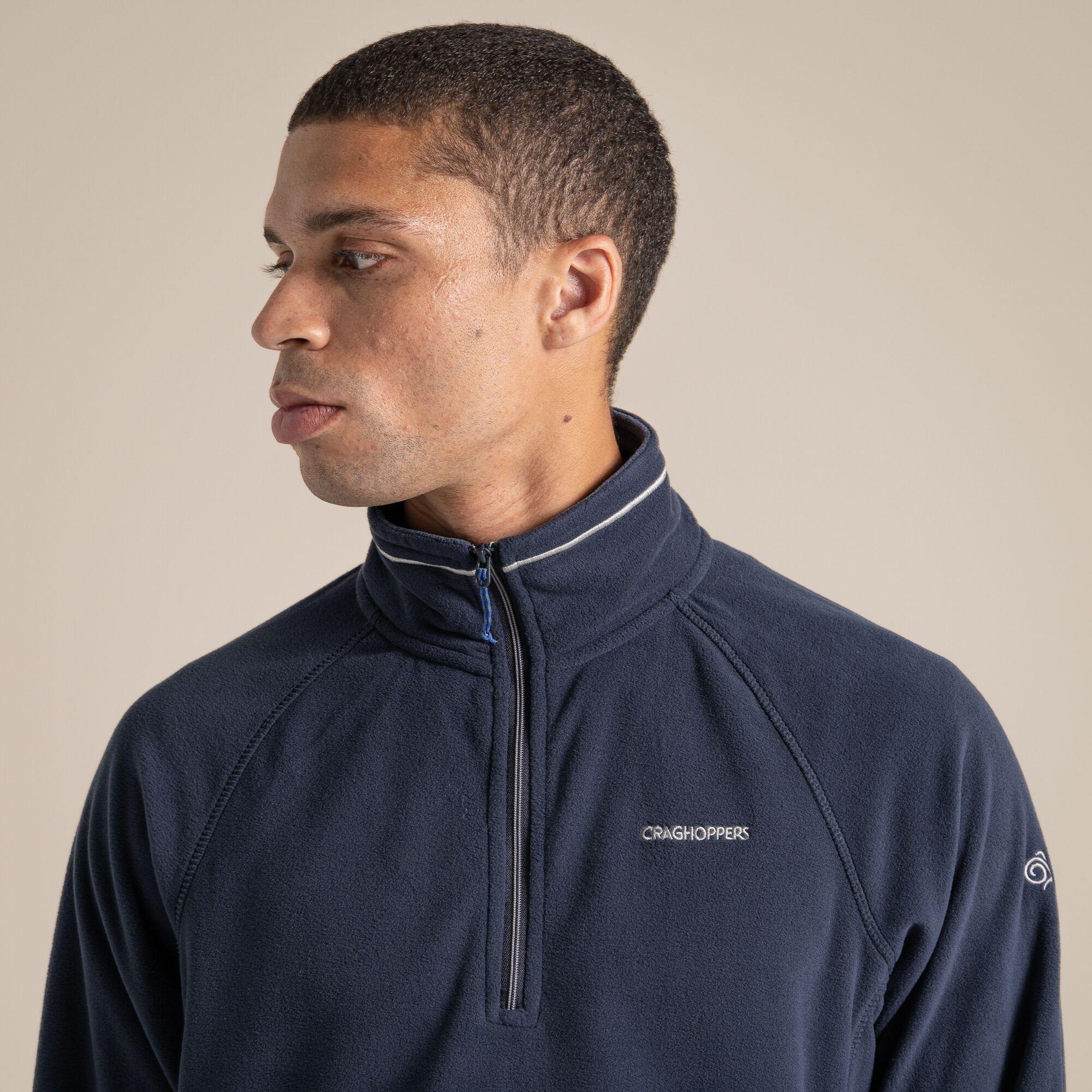 Dknavy/Bnvym - Craghoppers - Mens Corey VI Quick-Drying Half Zip Fleece - 9