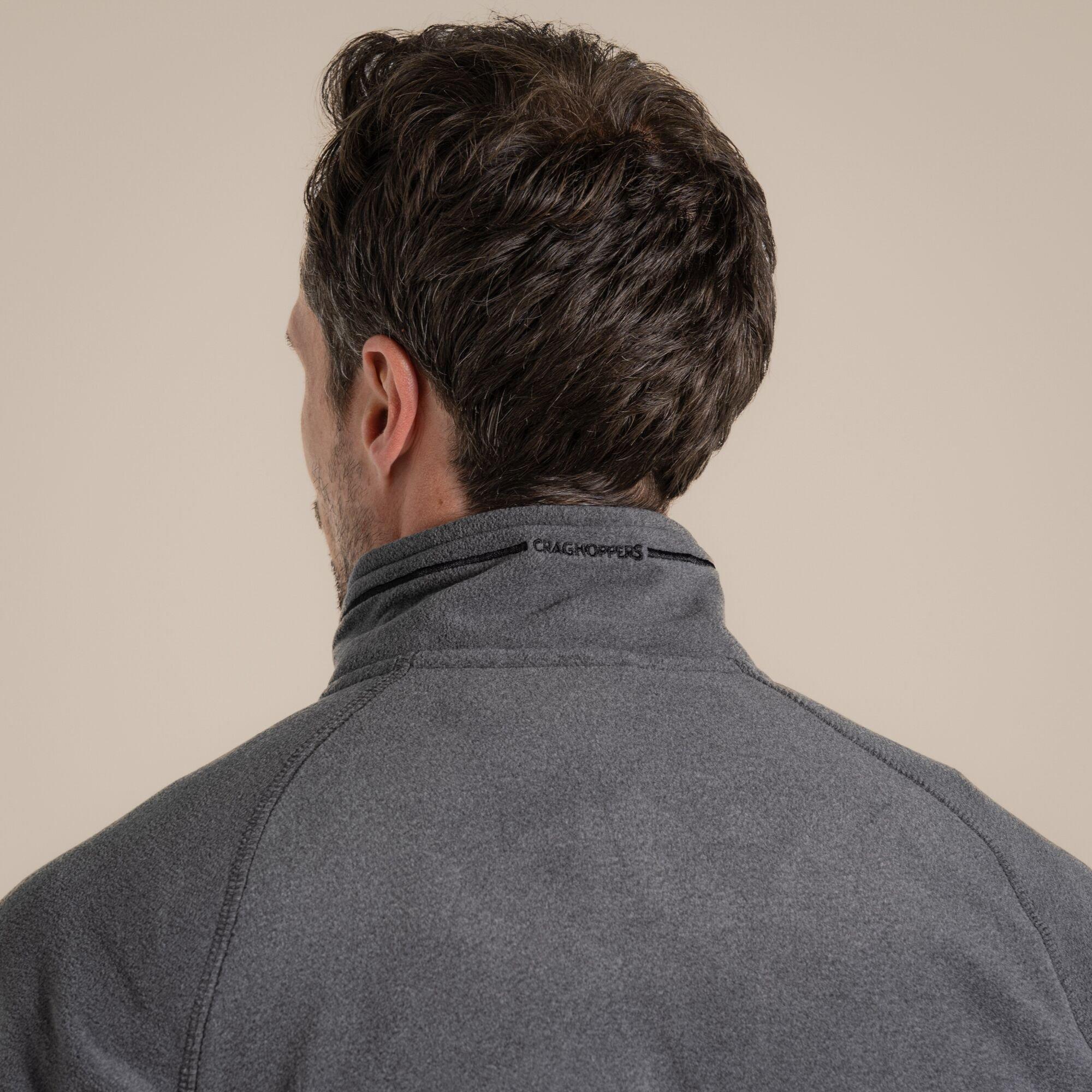 Blkpepp Marl - Craghoppers - Mens Corey VI Quick-Drying Half Zip Fleece - 10