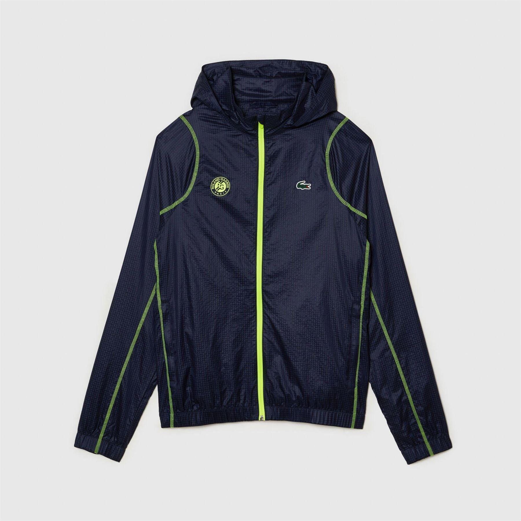 Lacoste Men's Roland Garros Windbreaker Jacket - Navy - S/M