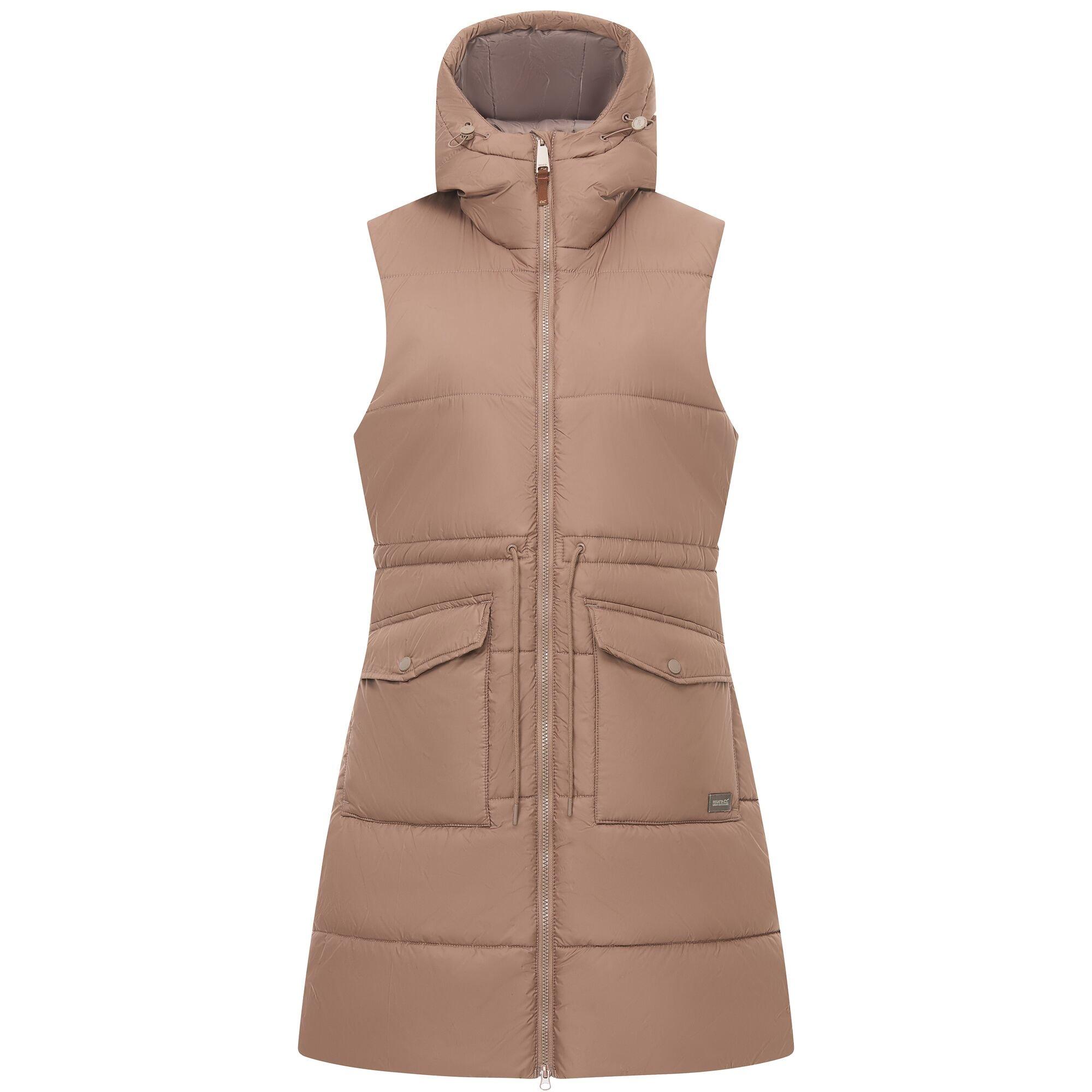 Mocha - Regatta - Womens Aveline Insulated Bodywarmer - 1