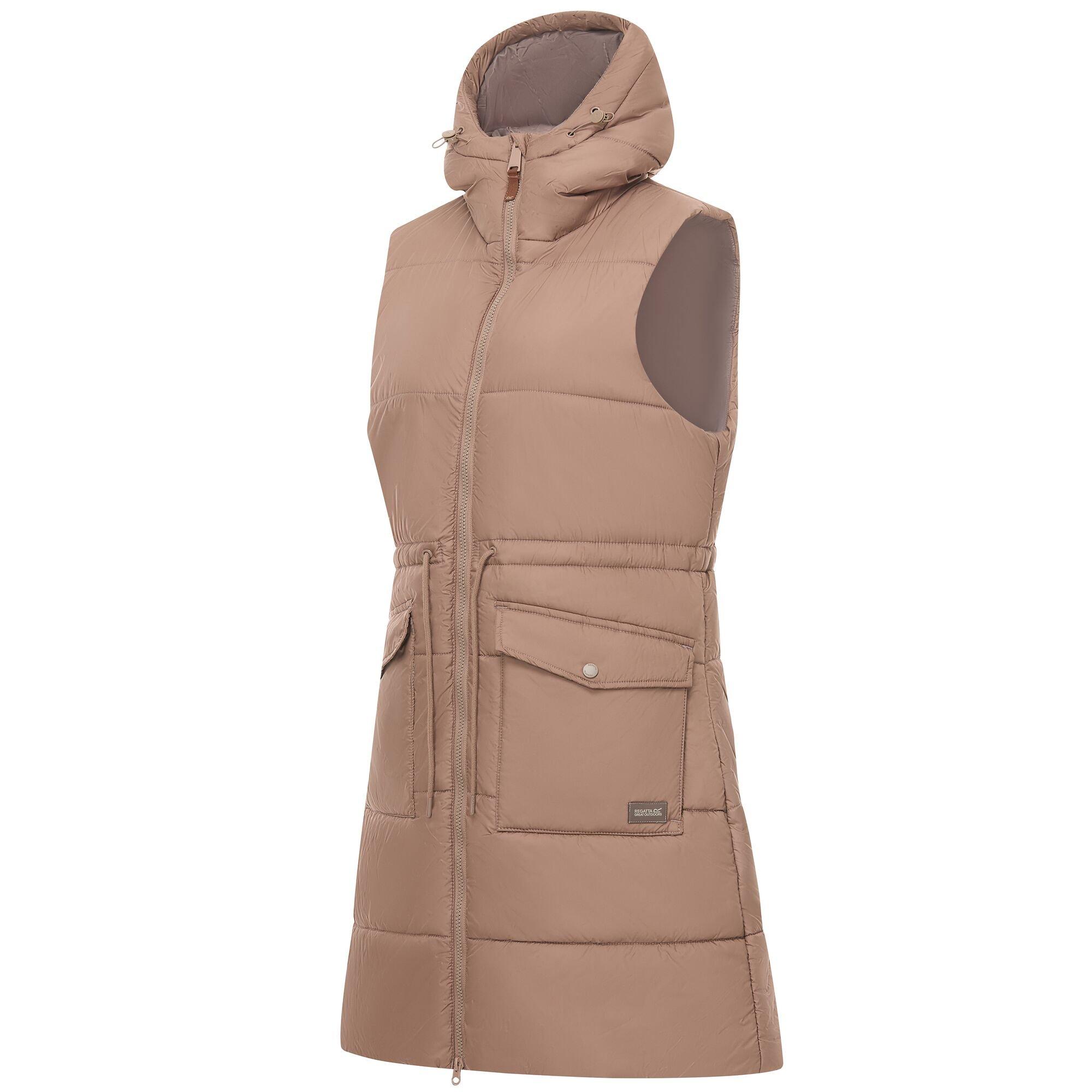 Mocha - Regatta - Womens Aveline Insulated Bodywarmer - 2