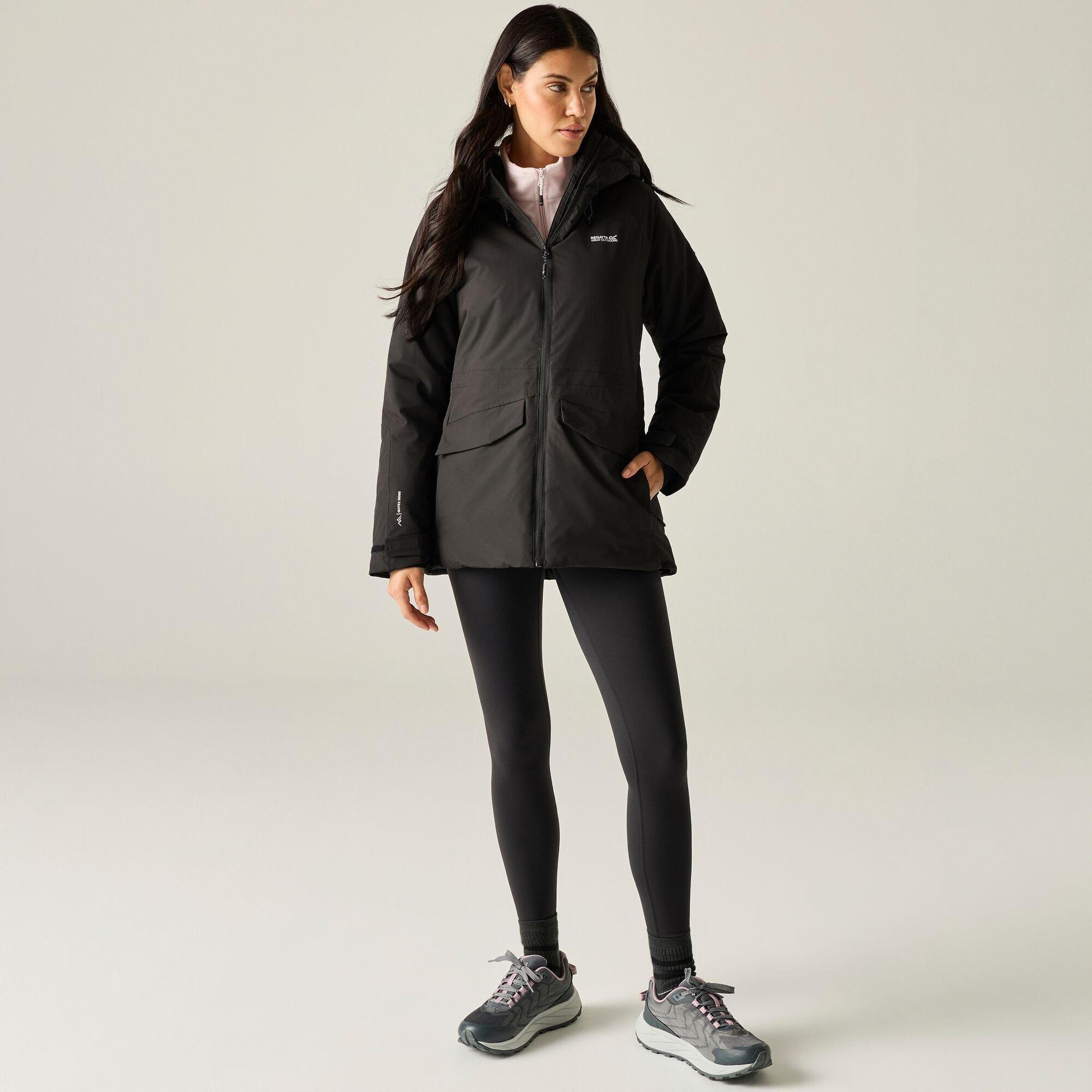 Black - Regatta - Womens Marcia Waterproof Jacket - 2