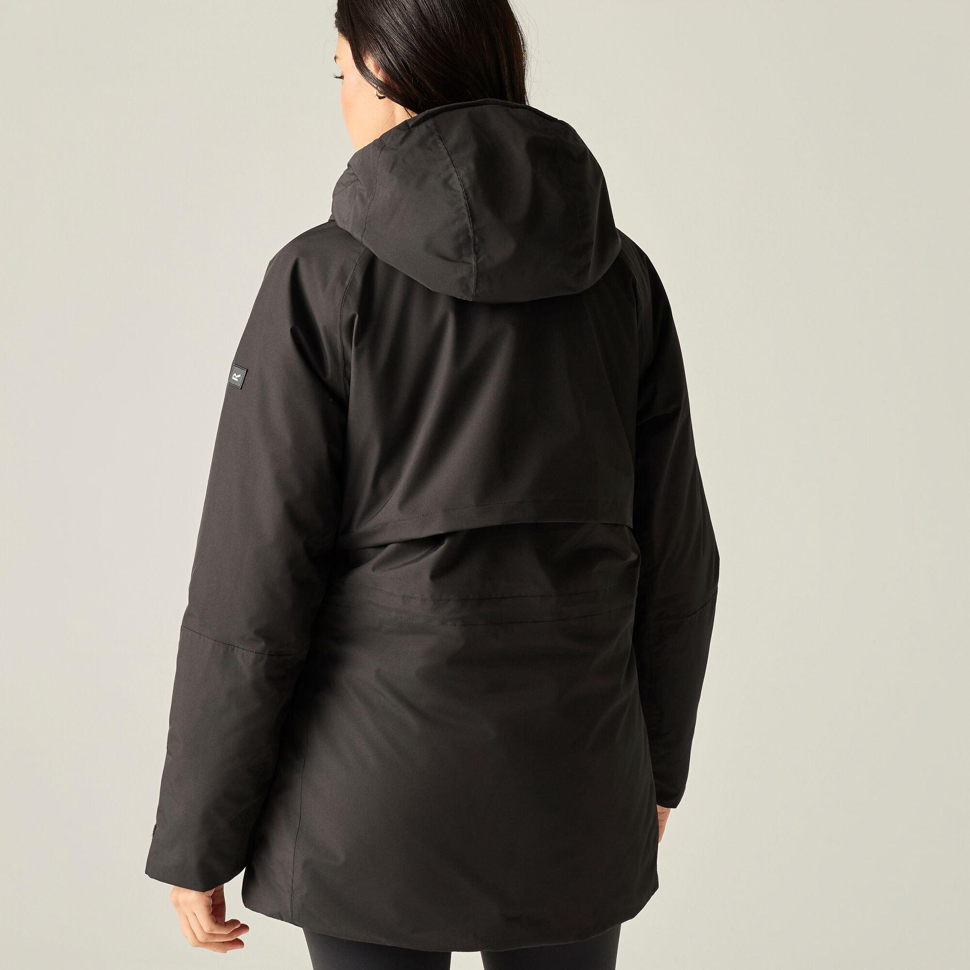 Black - Regatta - Womens Marcia Waterproof Jacket - 3
