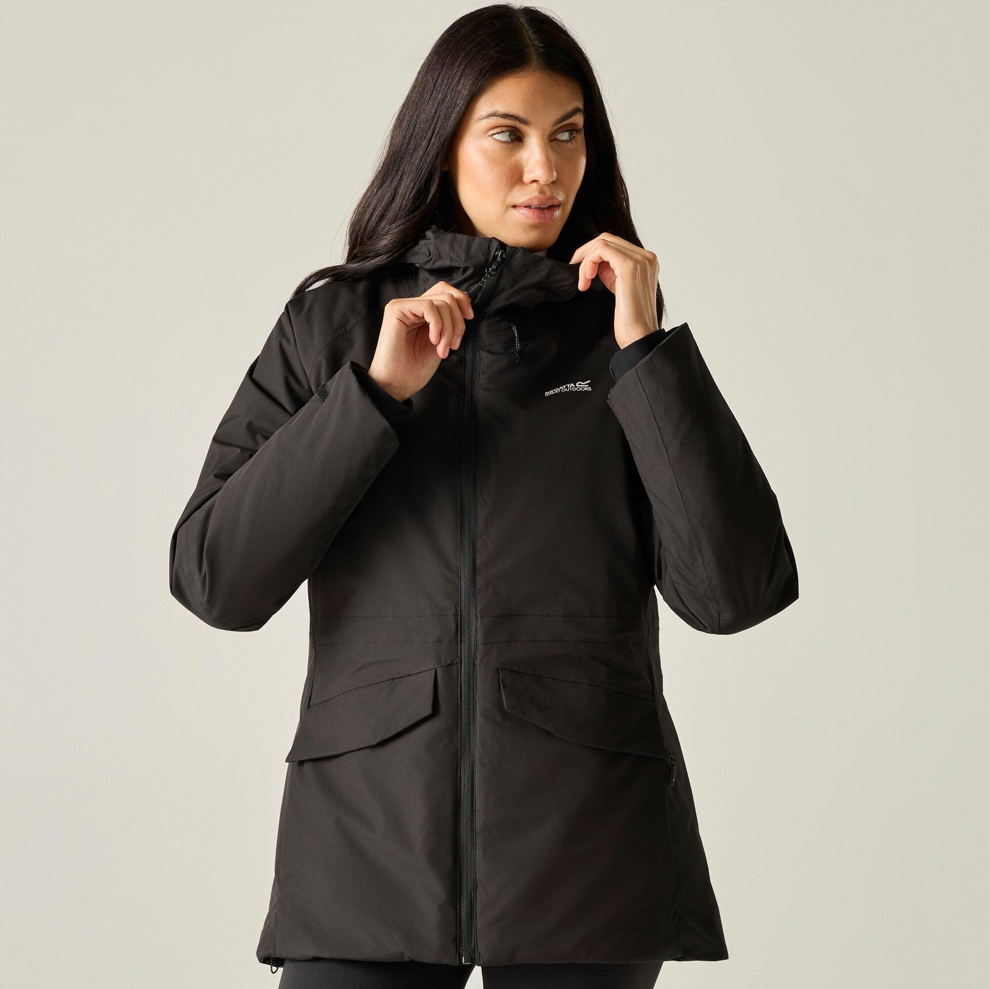 Black - Regatta - Womens Marcia Waterproof Jacket - 6