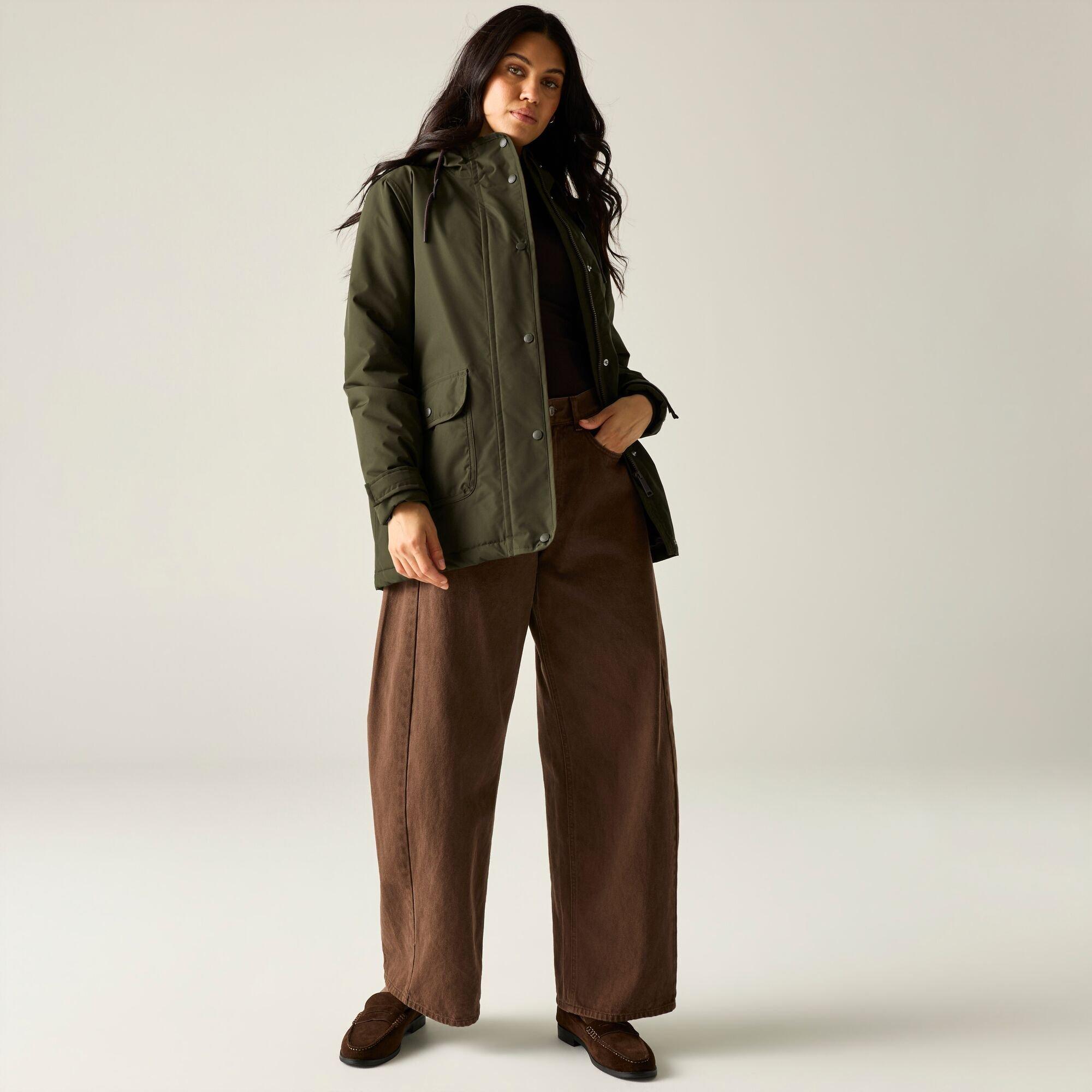 Brown Shadow (E - Regatta - Womens Orla Waterproof Jacket - 3