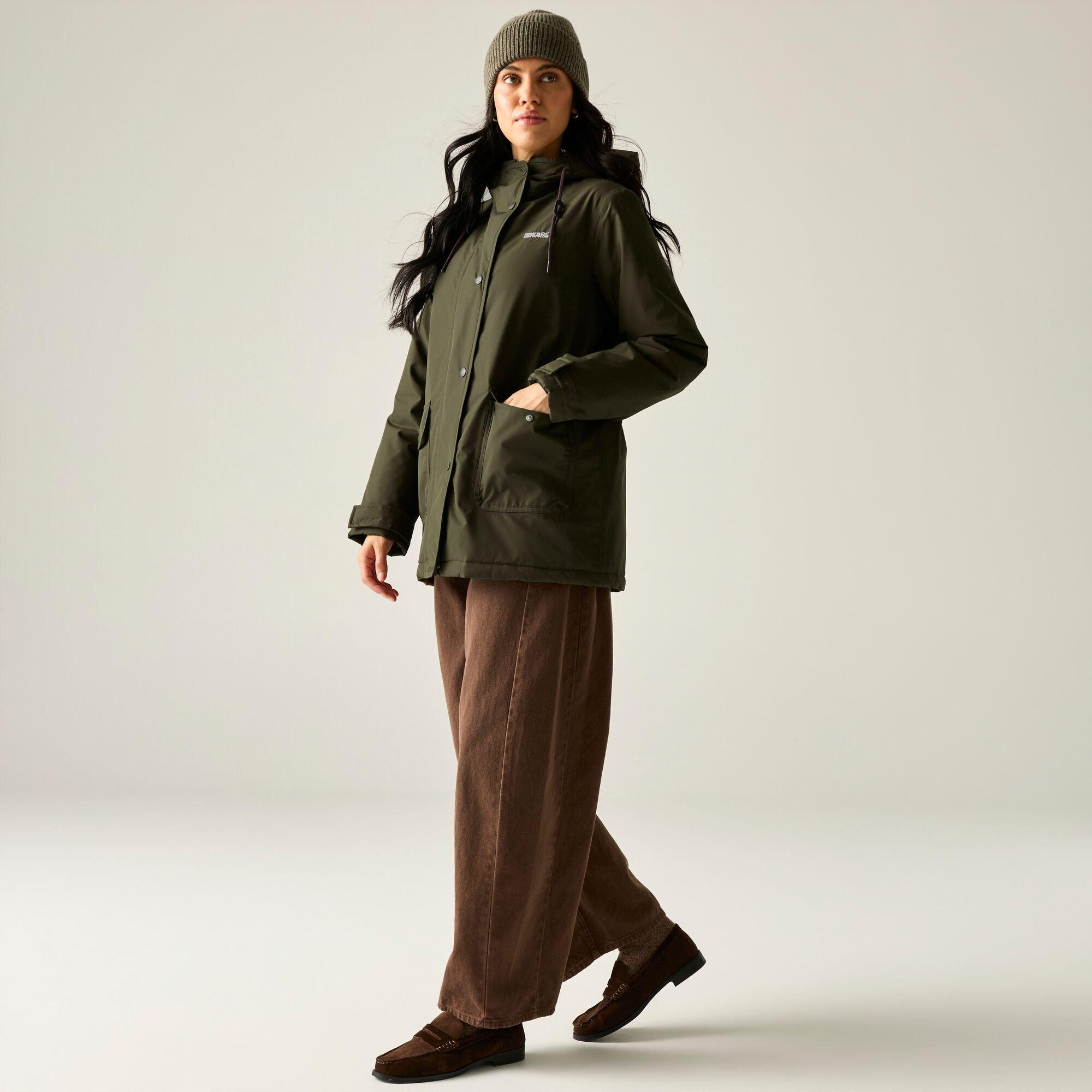 Brown Shadow (E - Regatta - Womens Orla Waterproof Jacket - 6