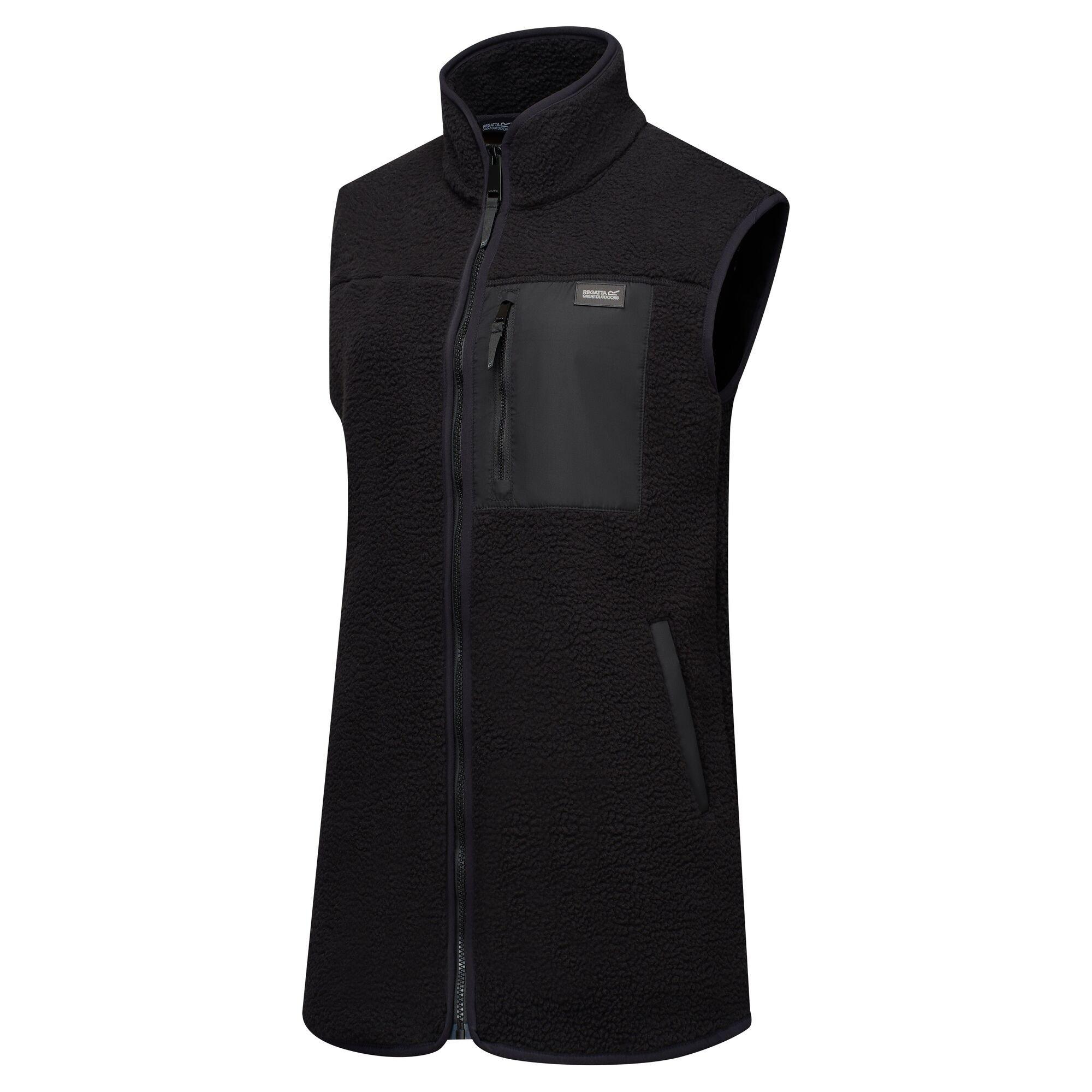 Black - Regatta - Womens Frankie Borg Longline Bodywarmer - 9