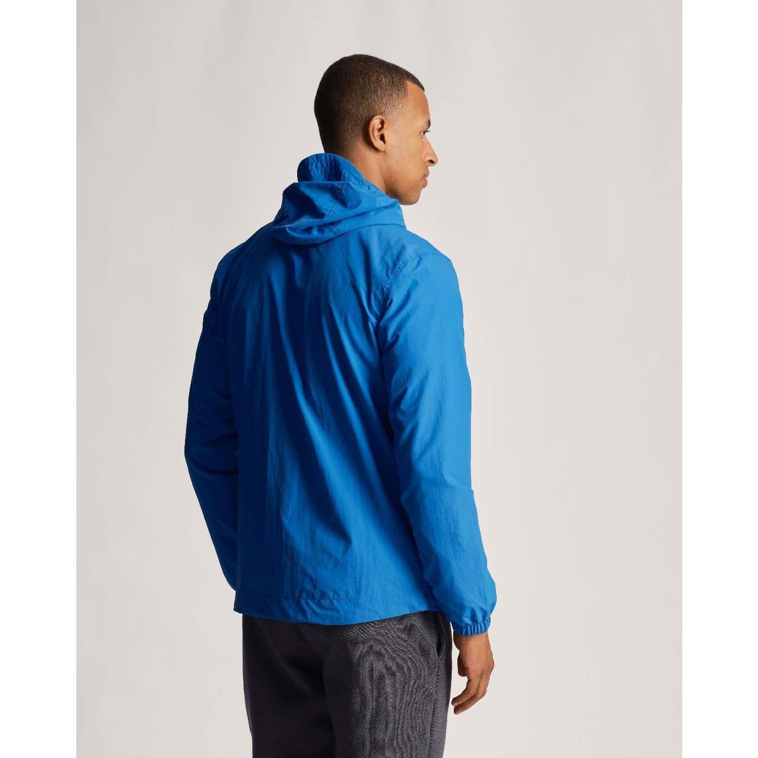 Blue - Lyle and Scott - Water Resistant Hooded Jacket - 3