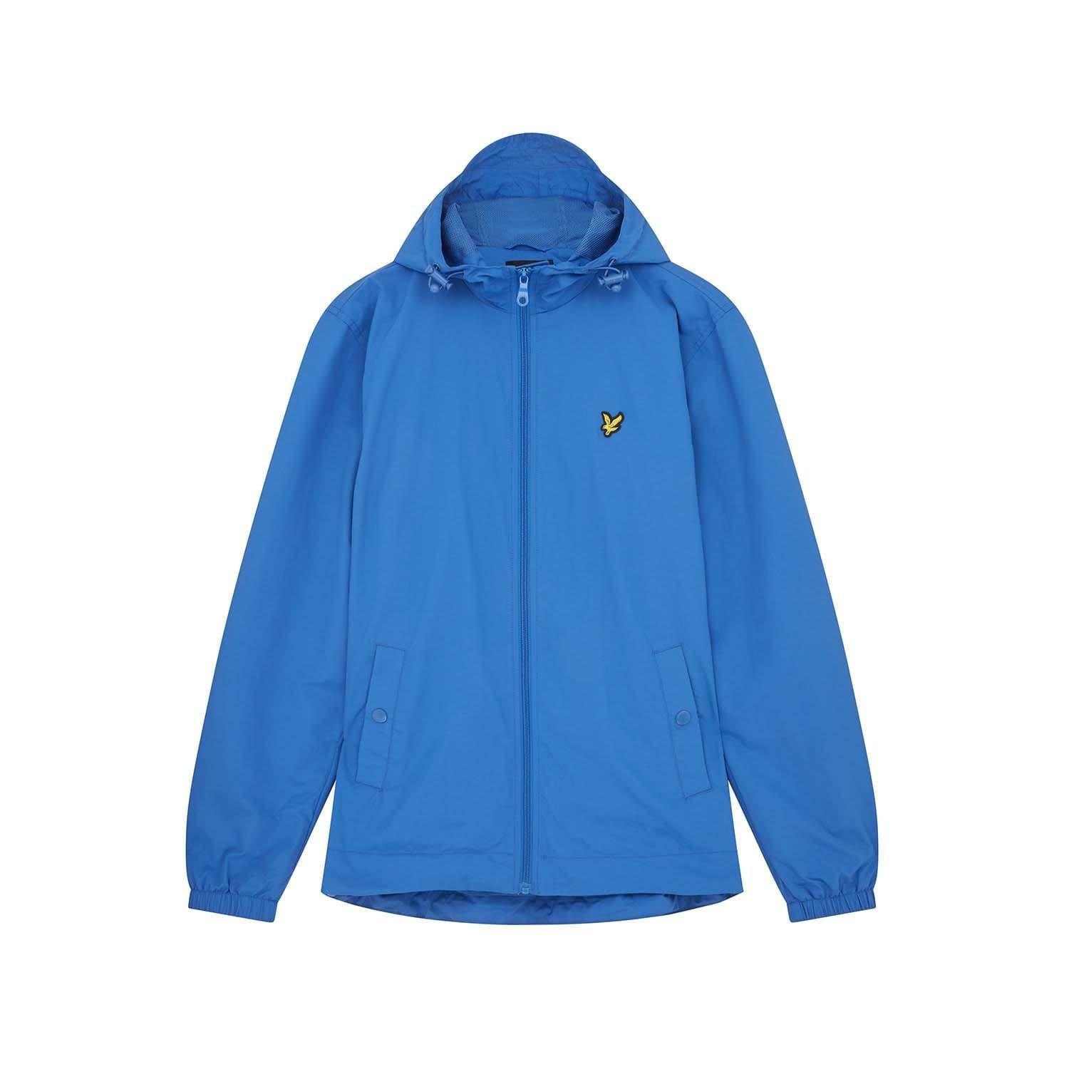 Blue - Lyle and Scott - Water Resistant Hooded Jacket - 5