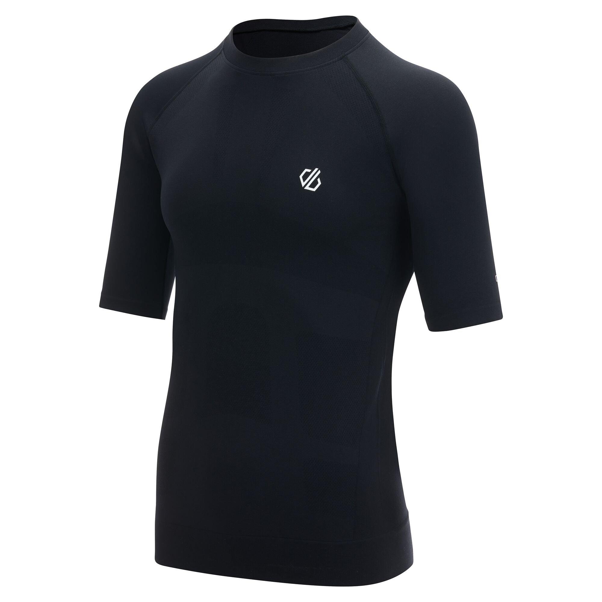 Black - Dare 2b - Mens In The Zone II Short Sleeve Base Layer Top - 2