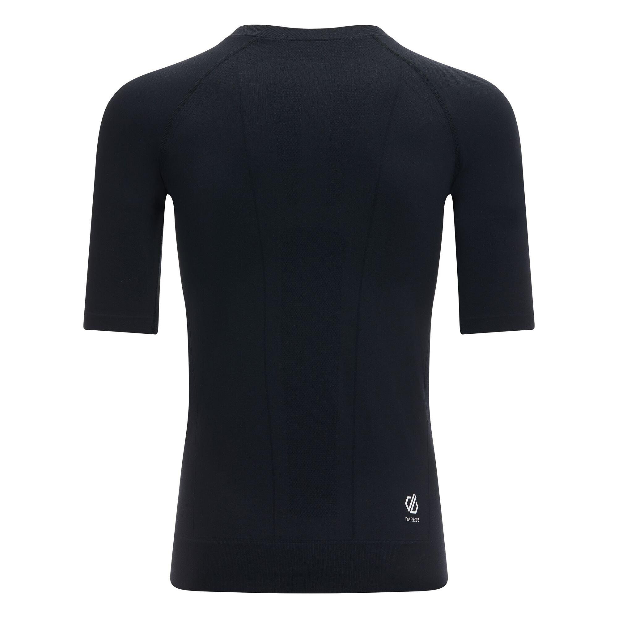 Black - Dare 2b - Mens In The Zone II Short Sleeve Base Layer Top - 3