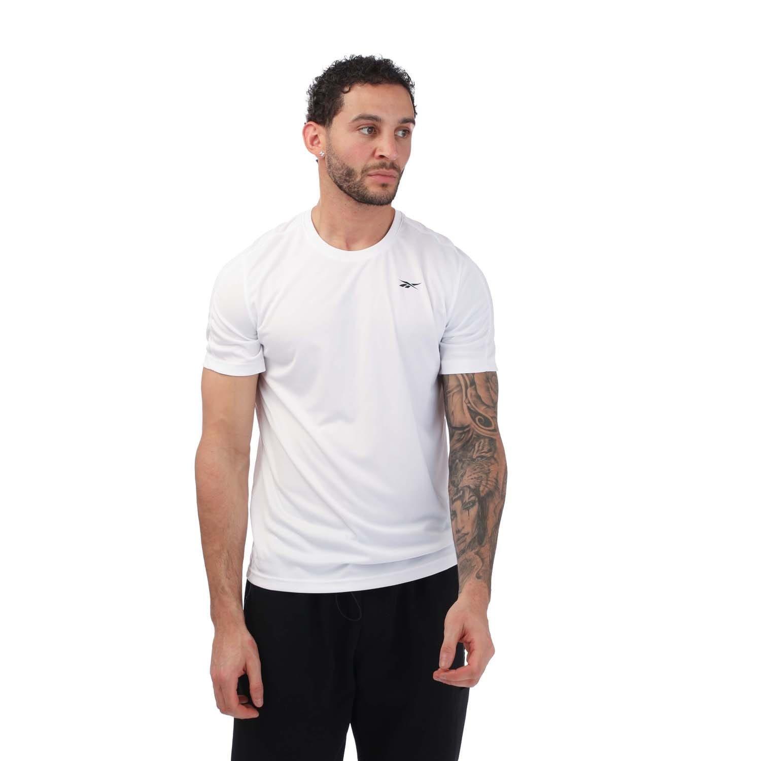 White - Reebok - Training Tech T-Shirt - 2