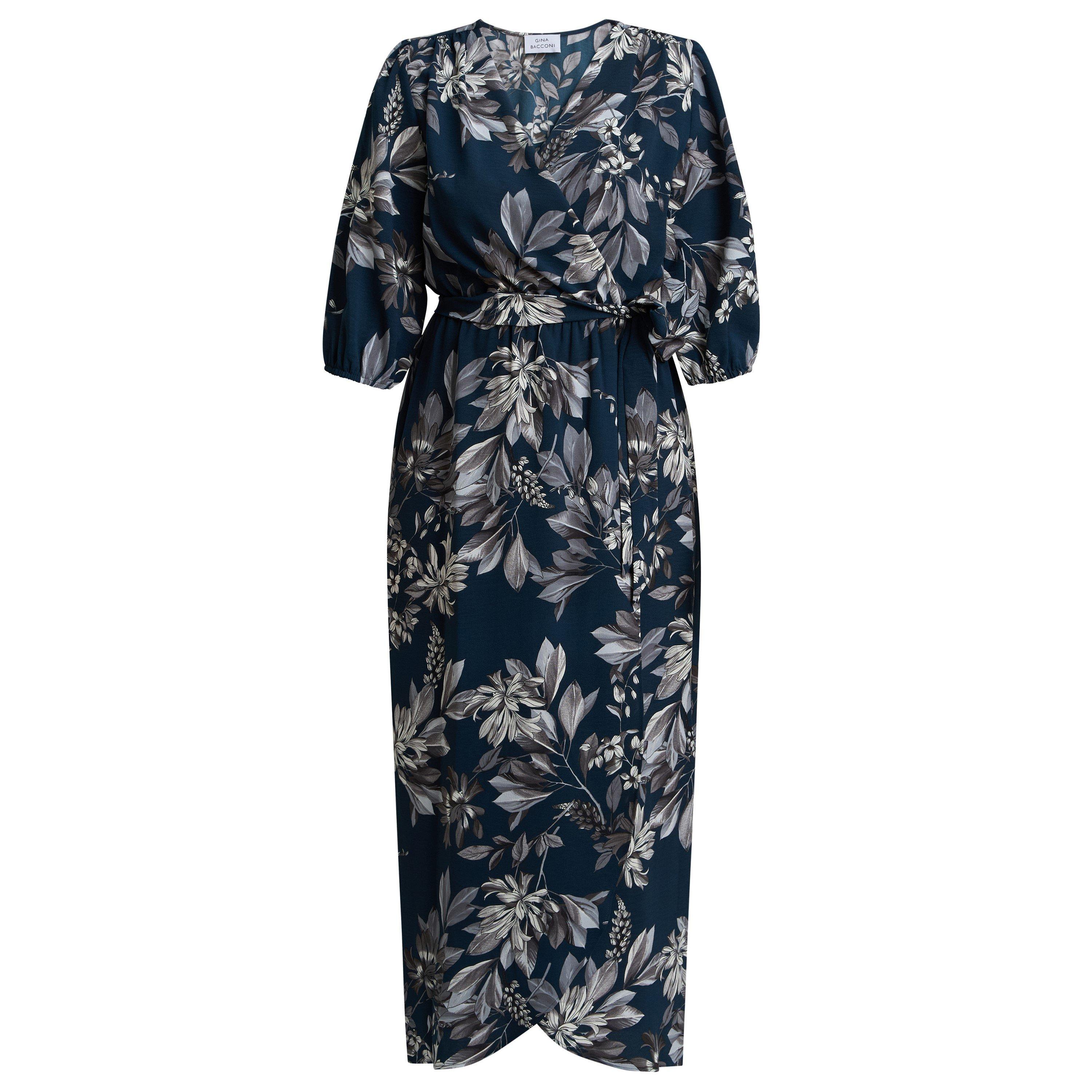 Petrol - Gina Bacconi - Gwyneth Floral Print Maxi Dress - 4