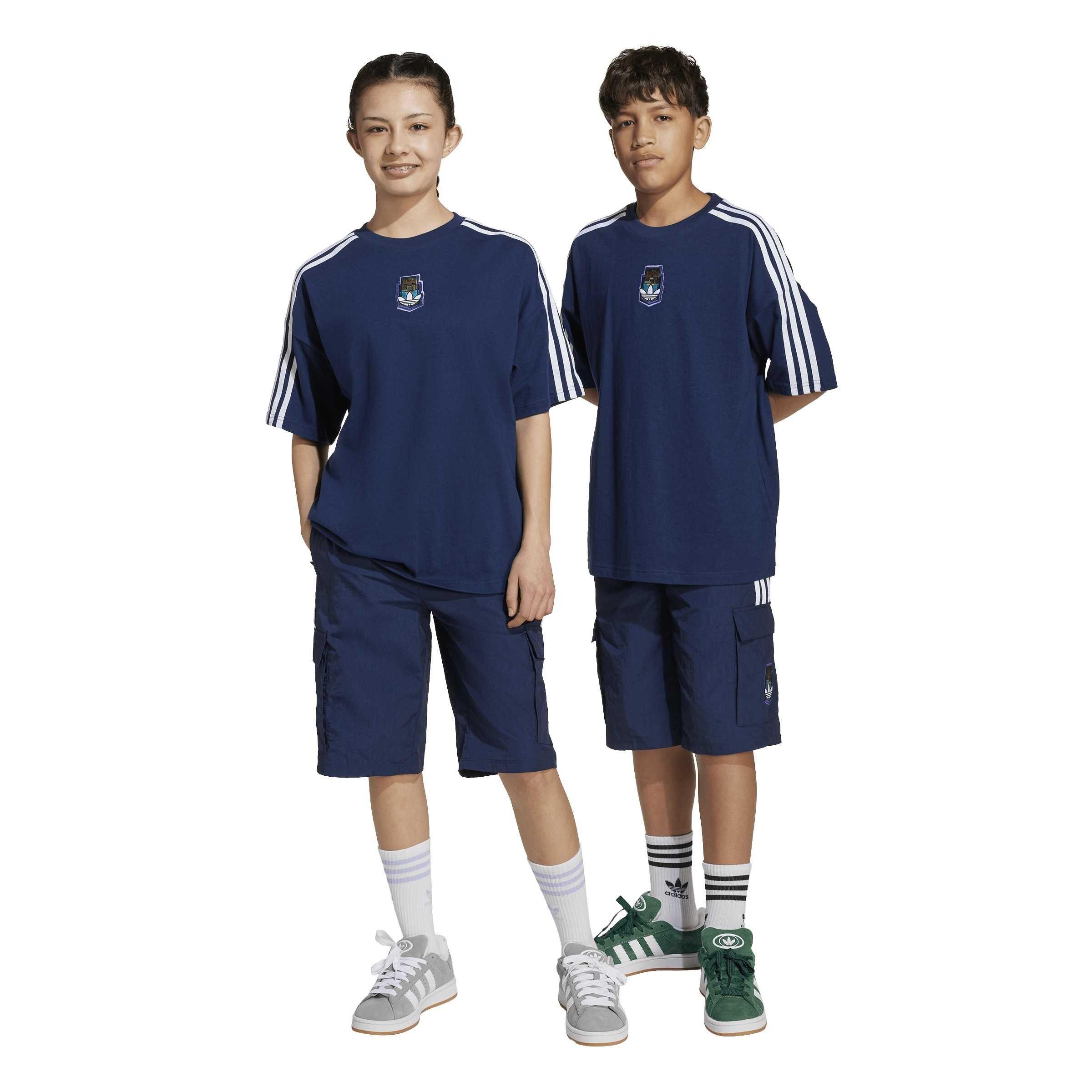 Night Indigo - adidas - Adidas Cargo Shorts Jn99 - 2