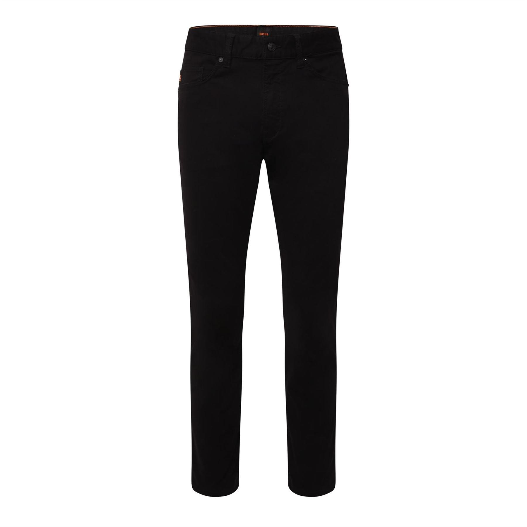 Black - Boss - Delaware Slim-Fit Trousers - 1