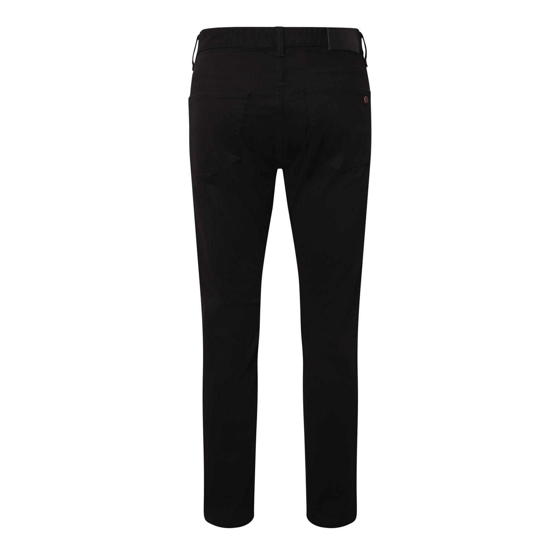 Black - Boss - Delaware Slim-Fit Trousers - 2