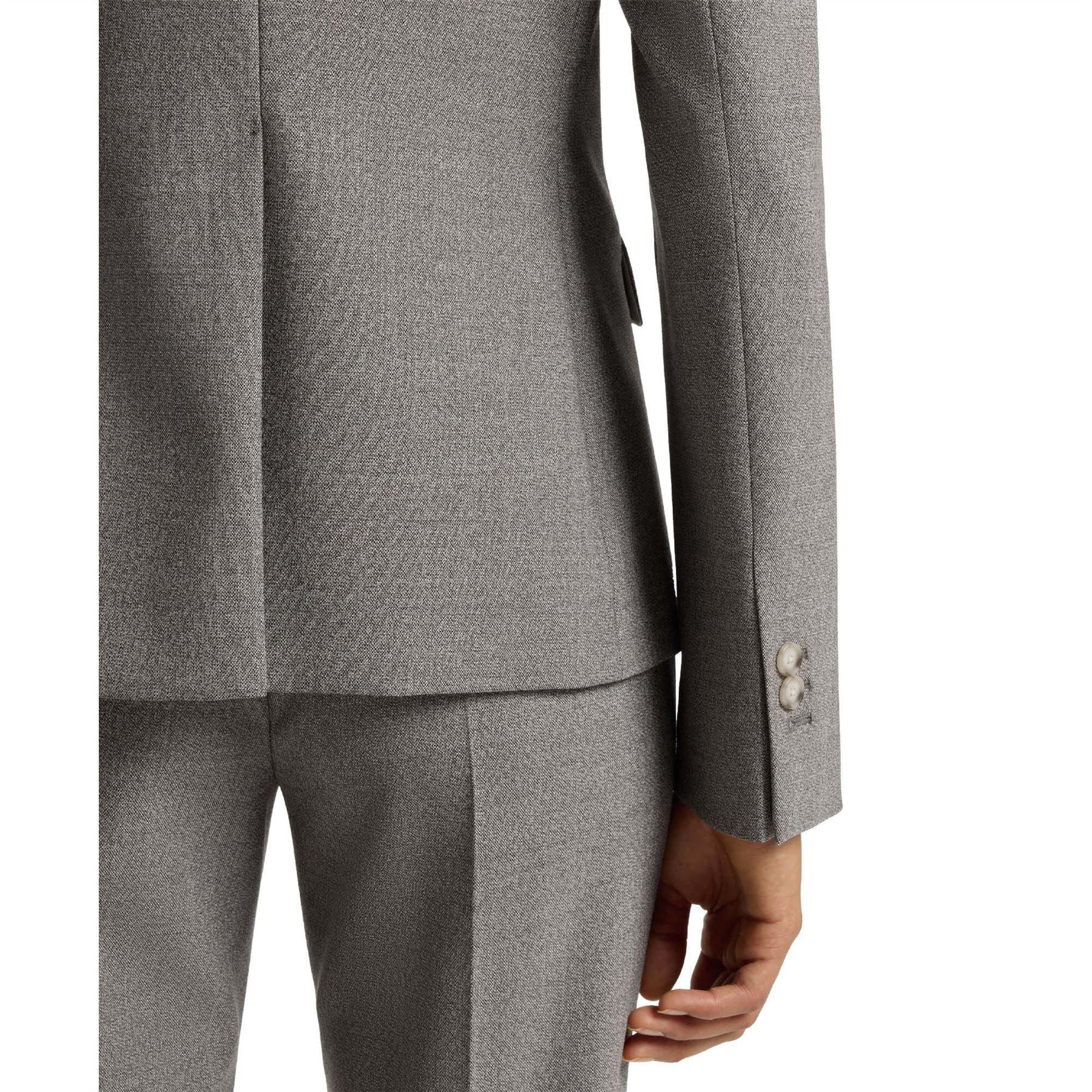 Multi Colour - Boss - Jia11 Slim-Fit Wool Blend Blazer - 6